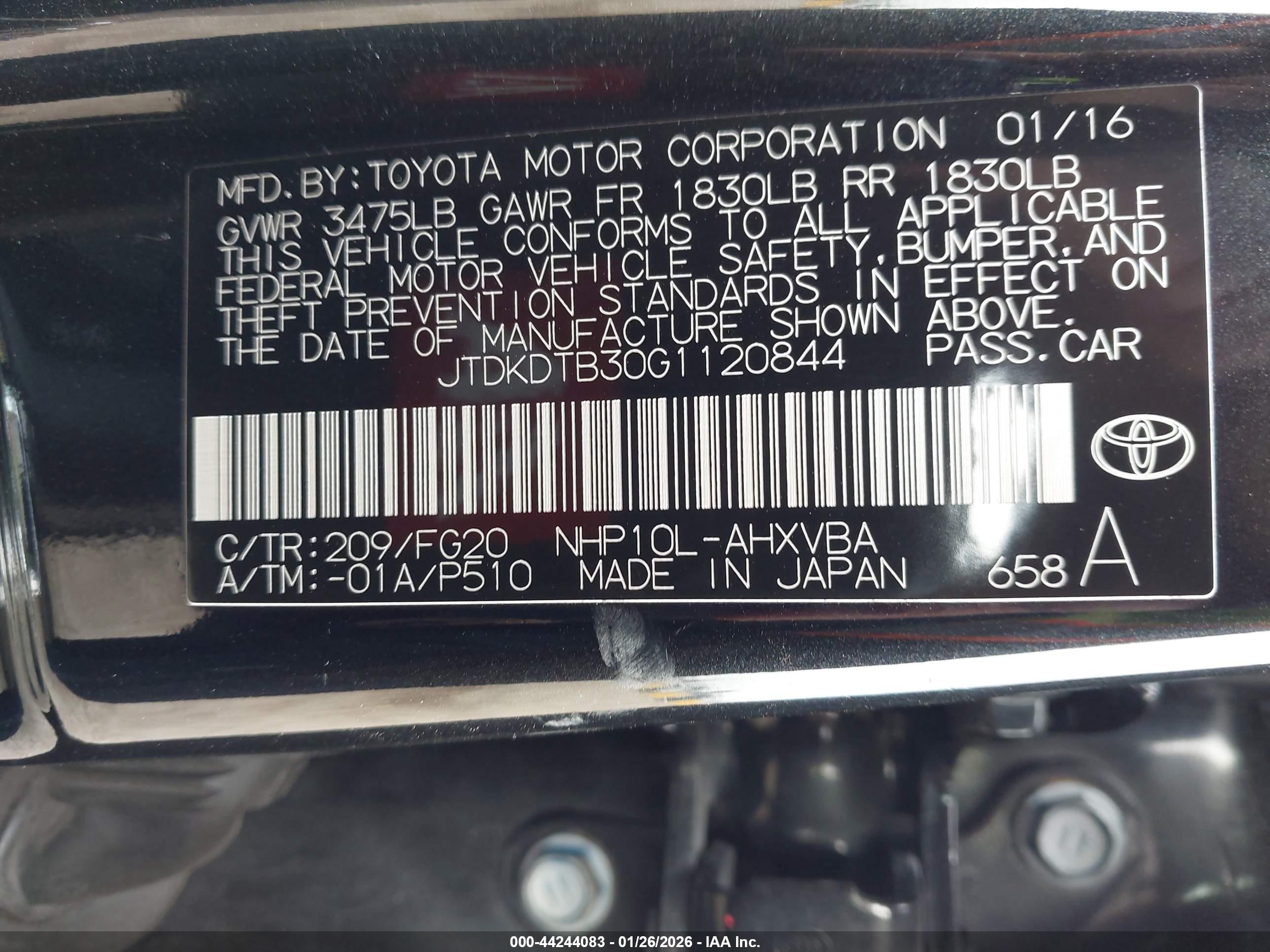 TOYOTA PRIUS image 9