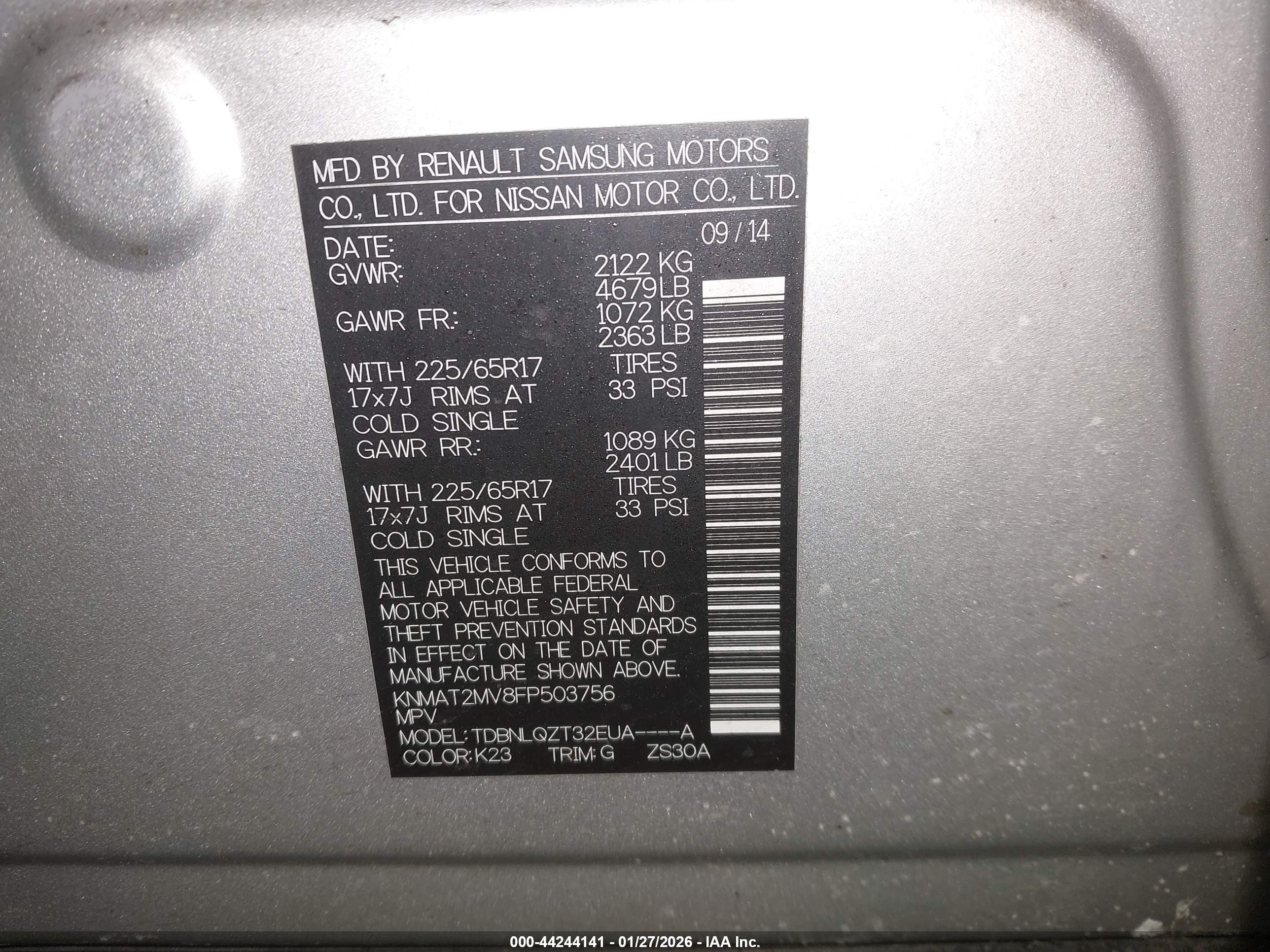 NISSAN ROGUE image 9