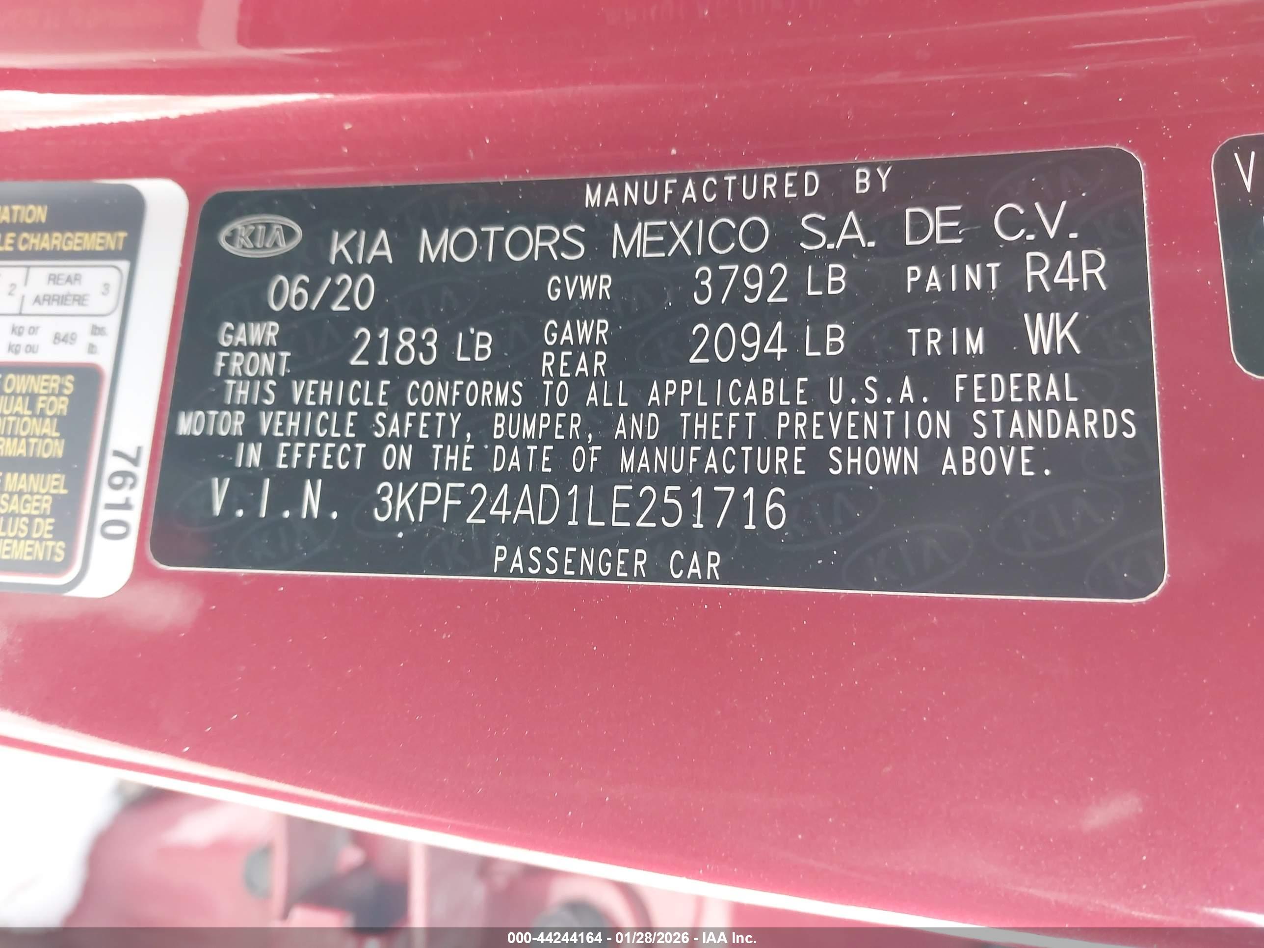 KIA FORTE image 9