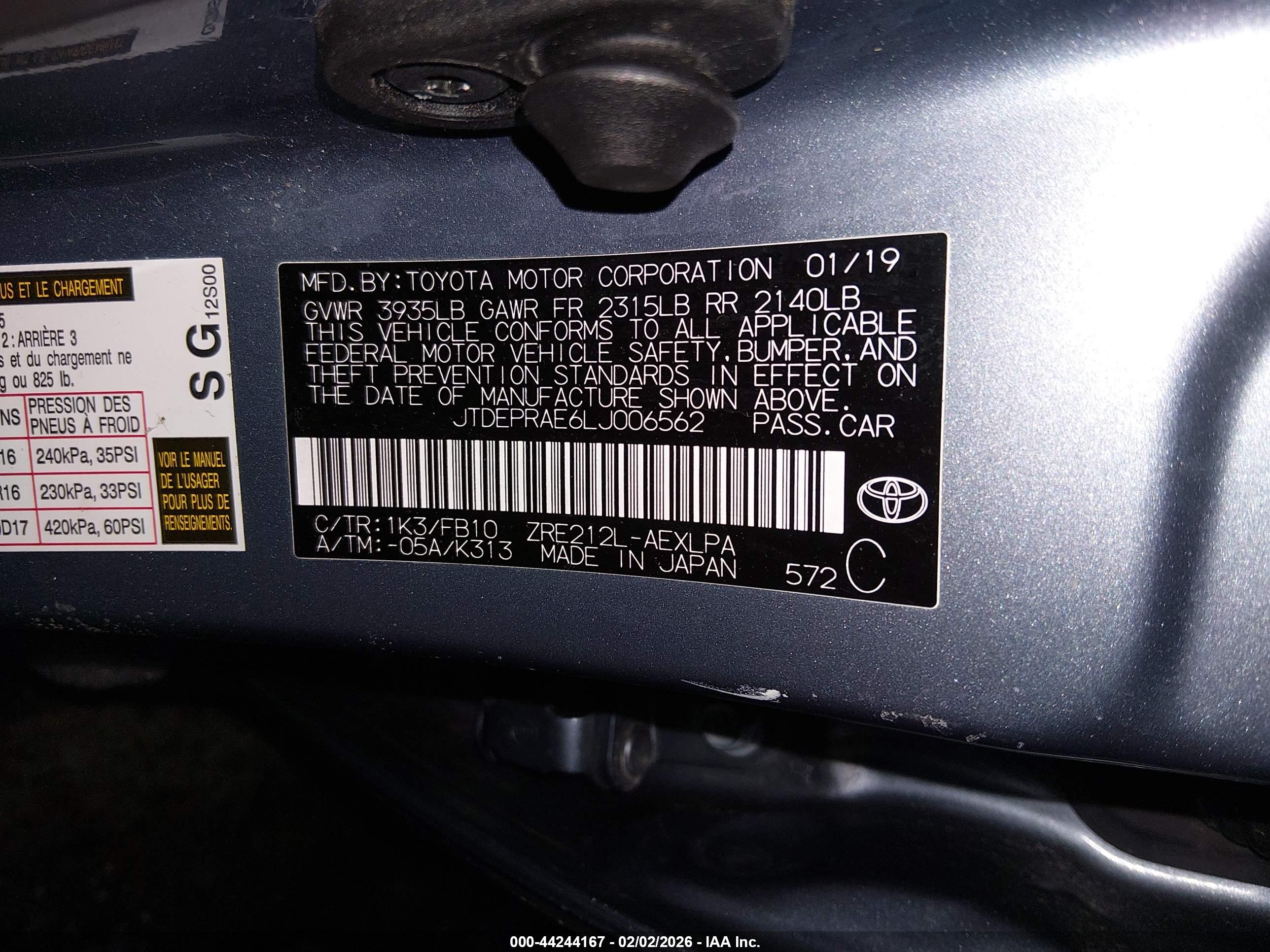 TOYOTA COROLLA image 9