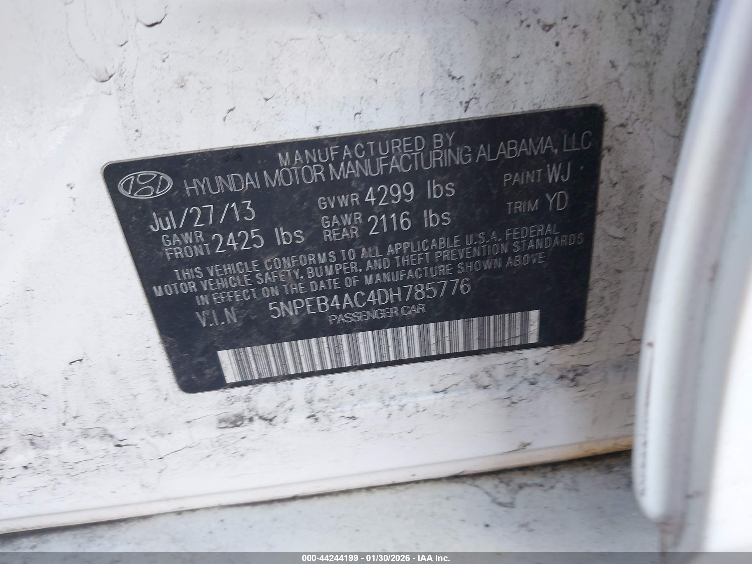 HYUNDAI SONATA image 9