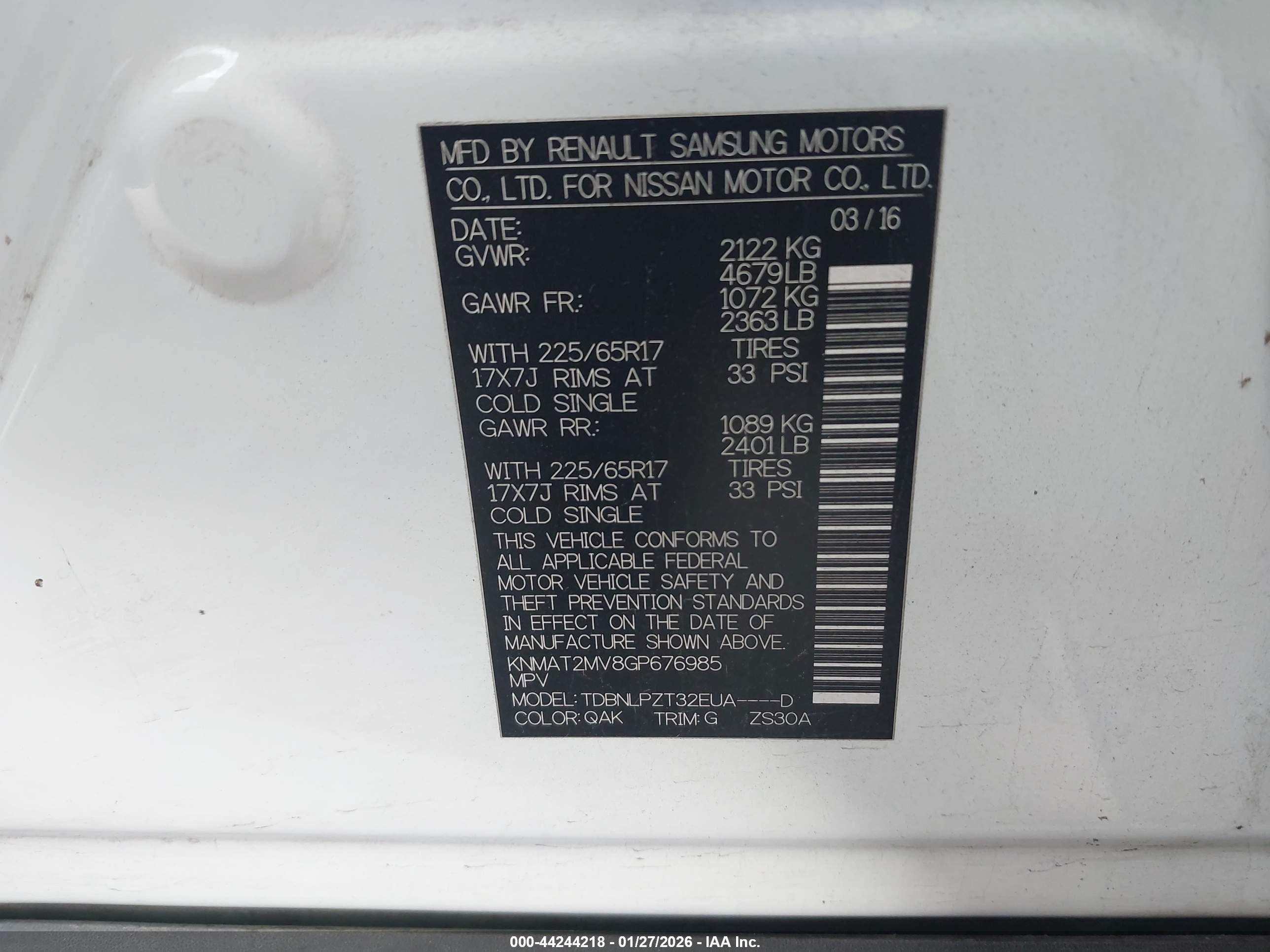 NISSAN ROGUE image 9