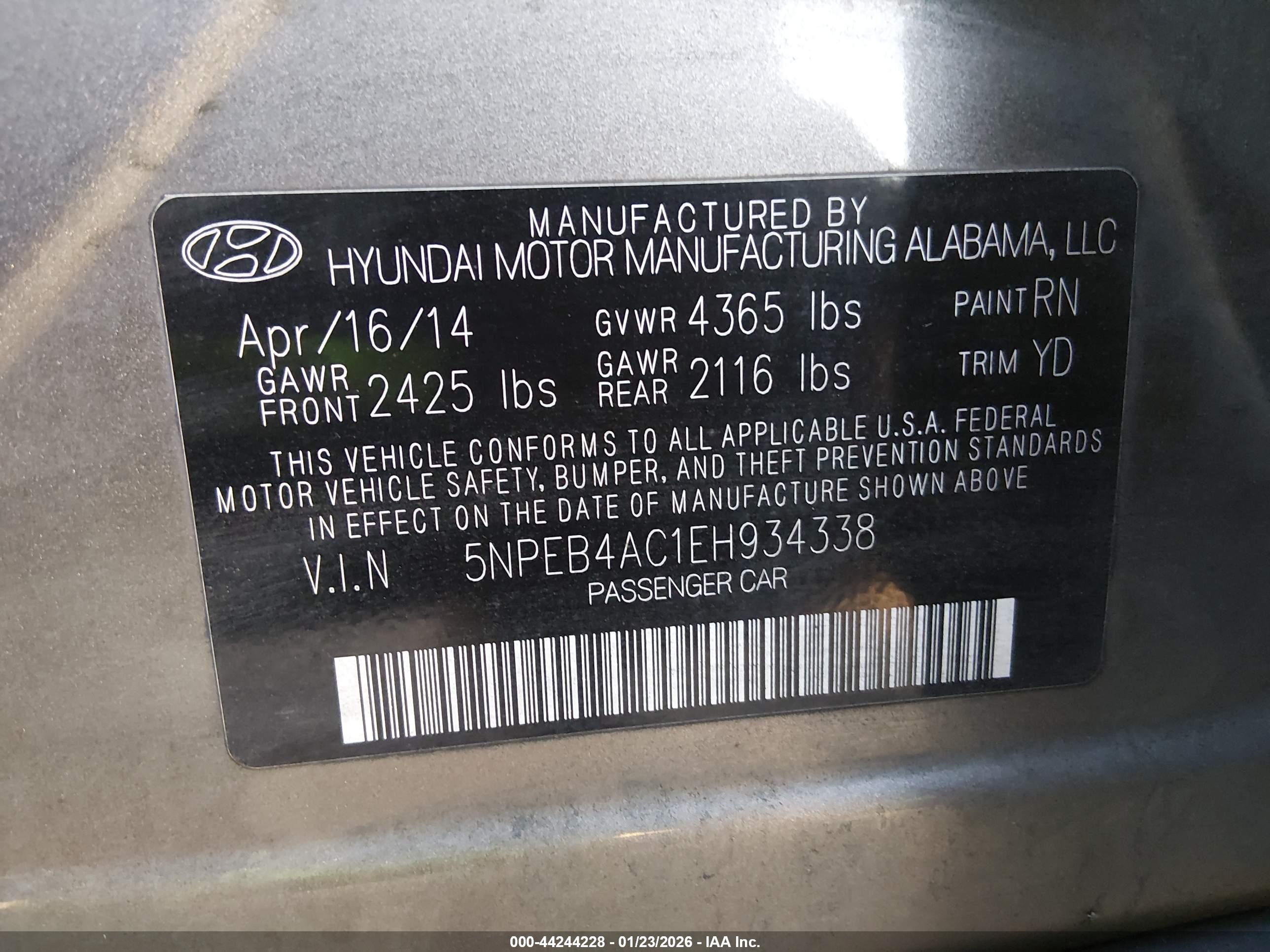 HYUNDAI SONATA image 9