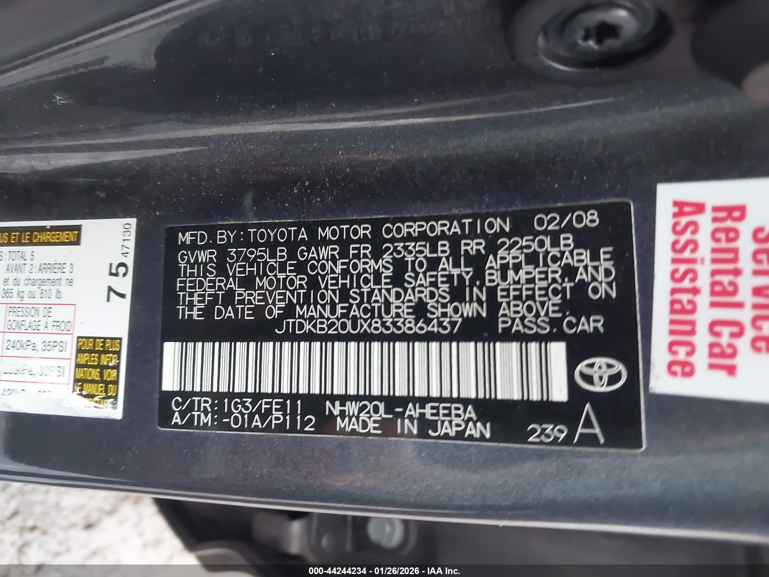 TOYOTA PRIUS image 9