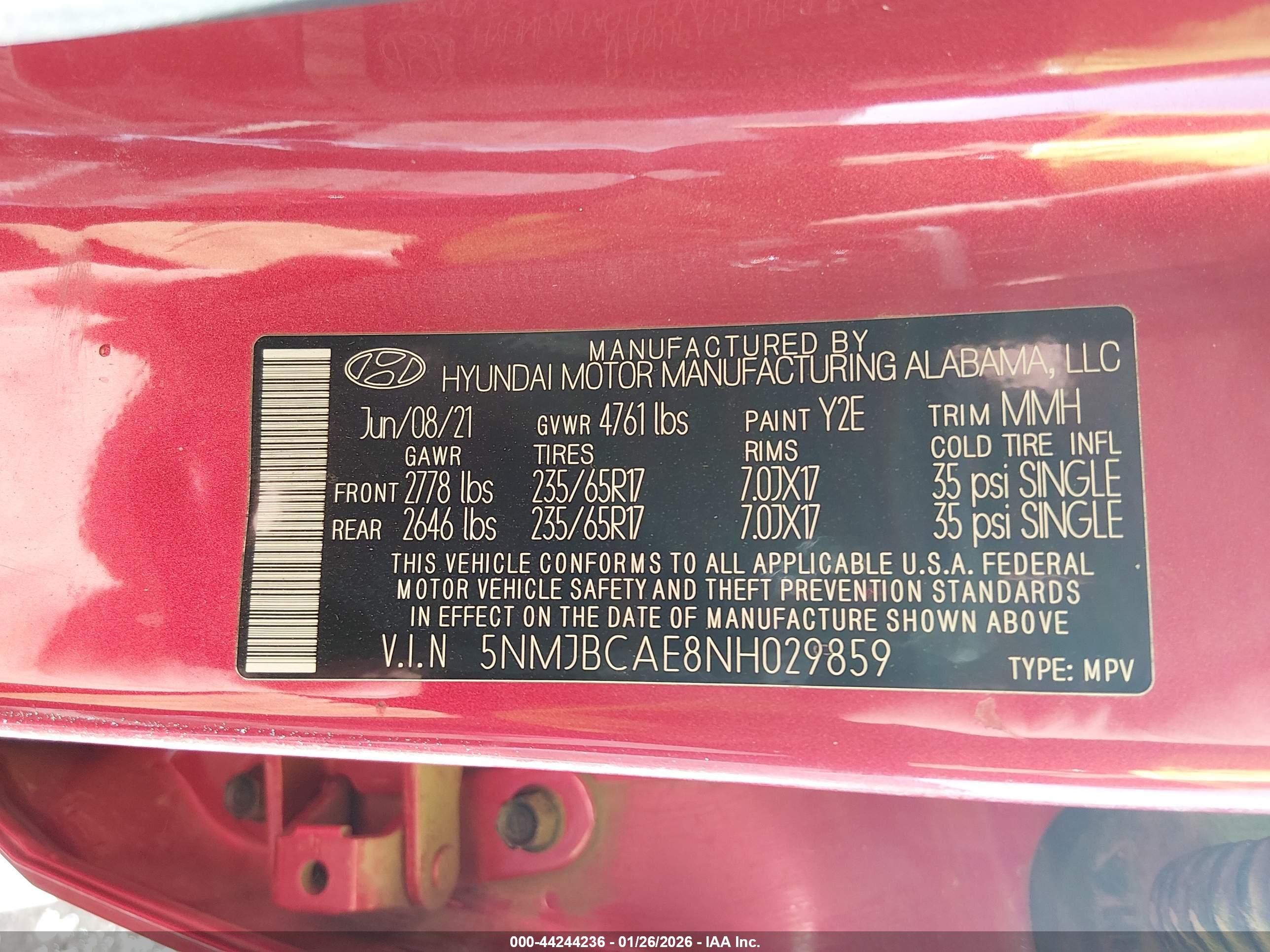 HYUNDAI TUCSON image 9
