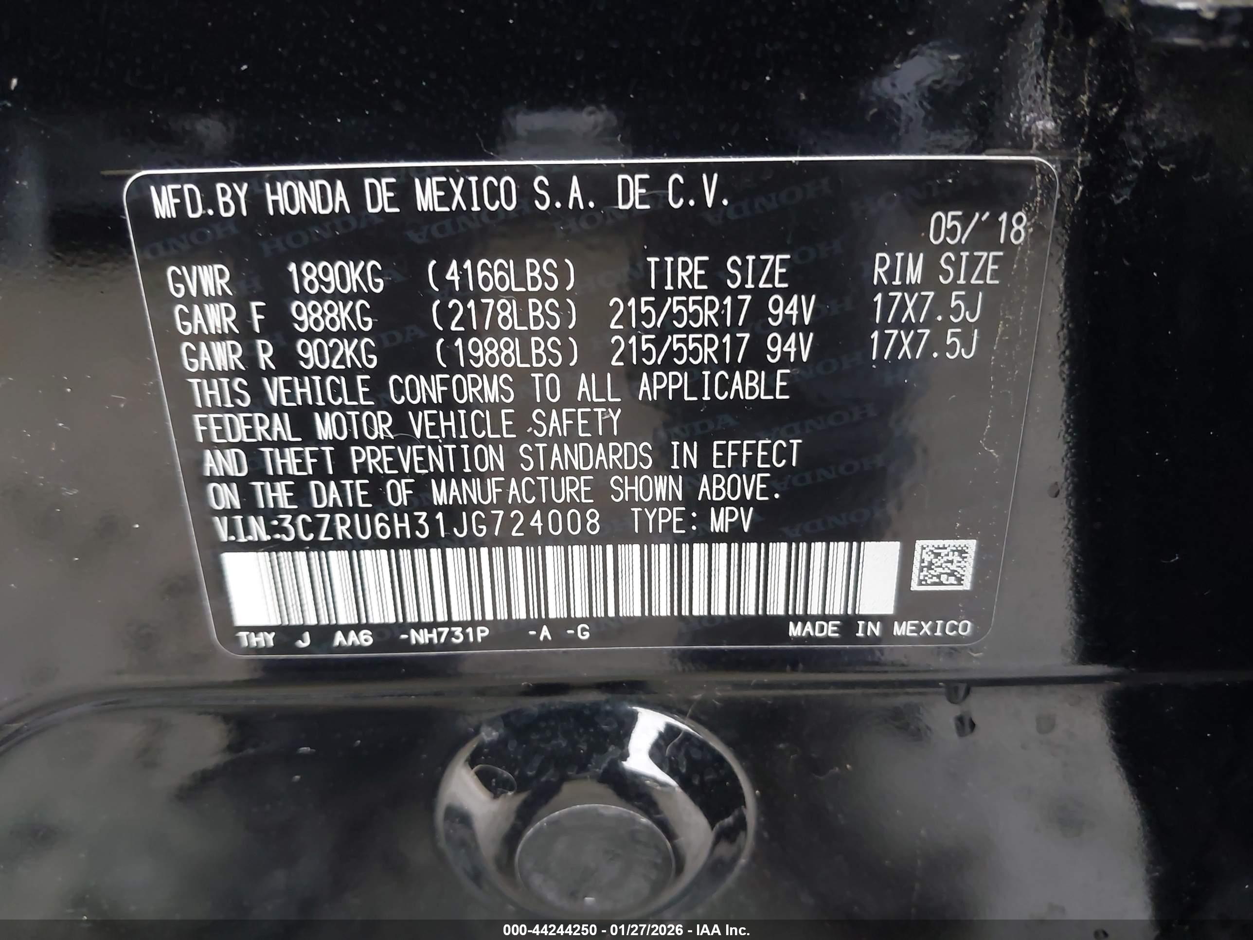 HONDA HR-V image 9
