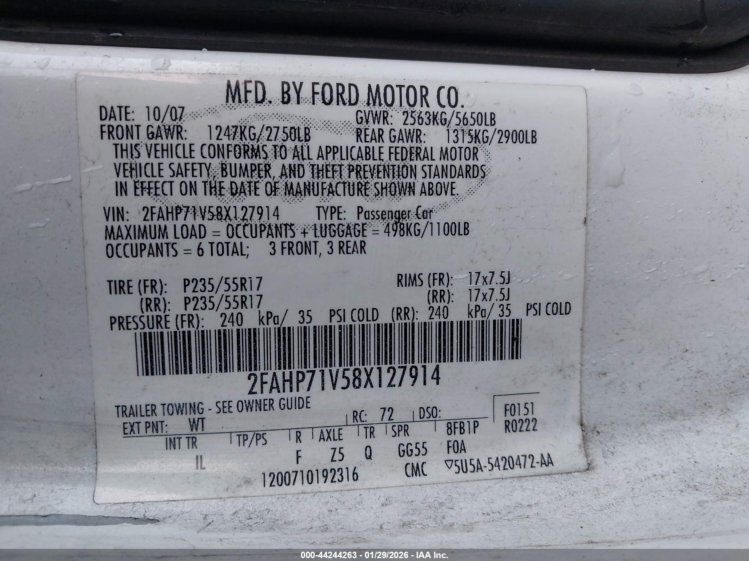 FORD CROWN image 9