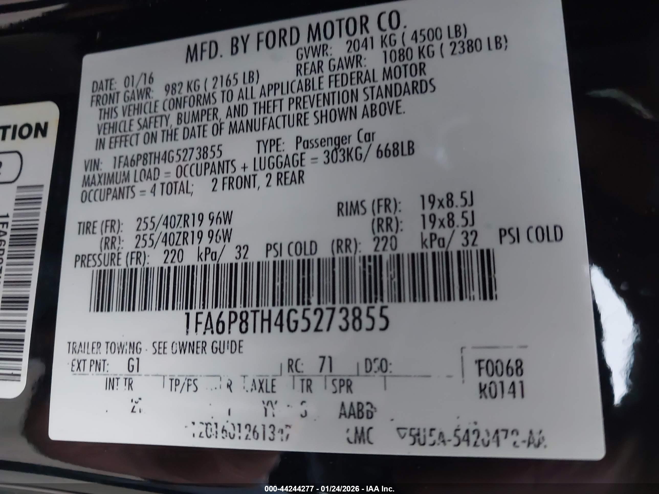 FORD MUSTANG image 9
