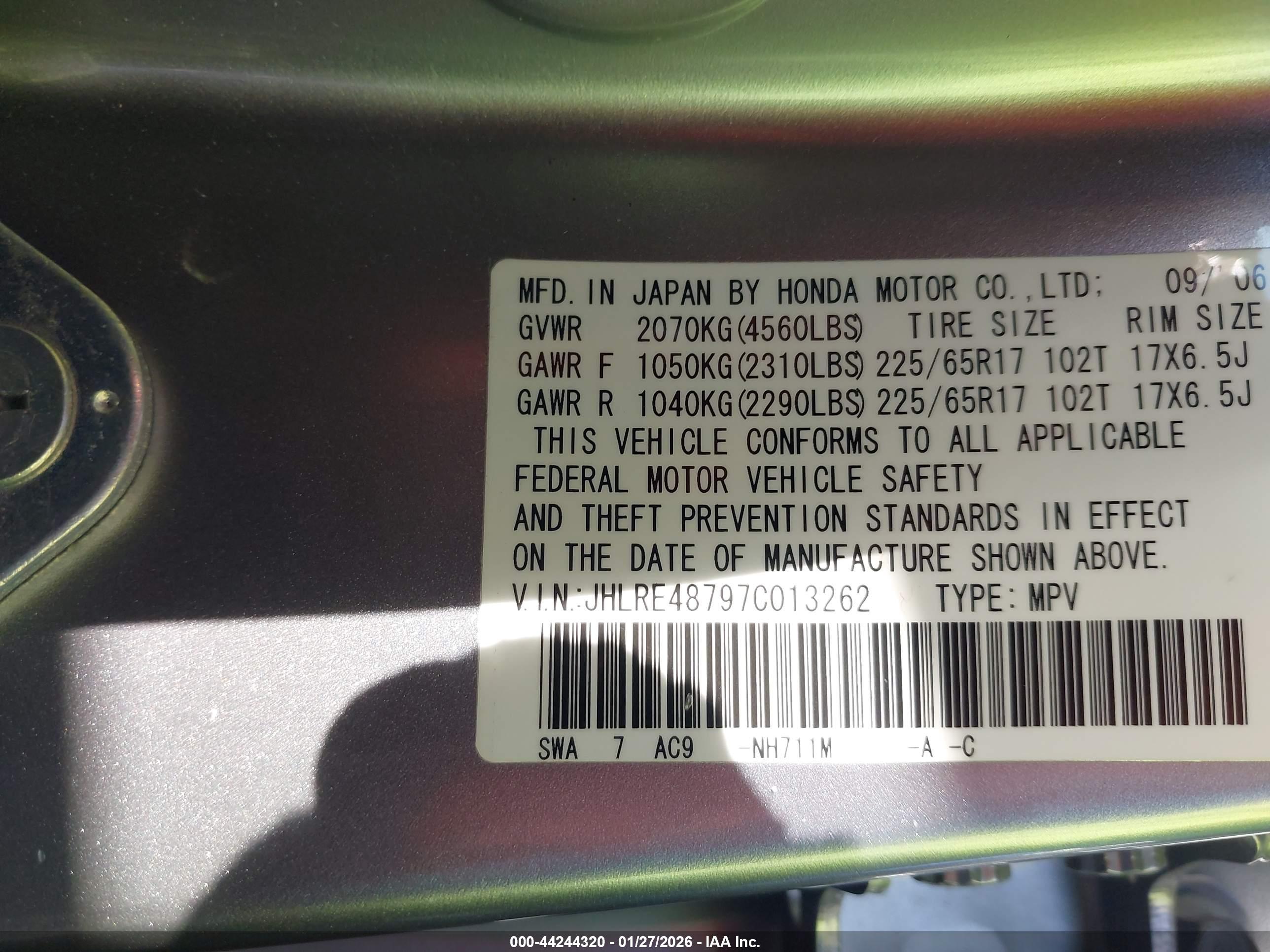 HONDA CR-V image 9