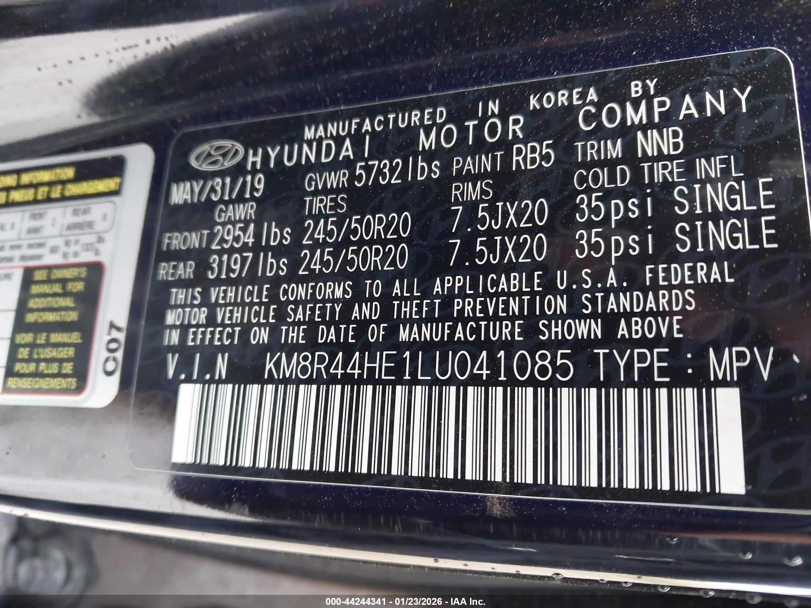 HYUNDAI PALISADE image 9