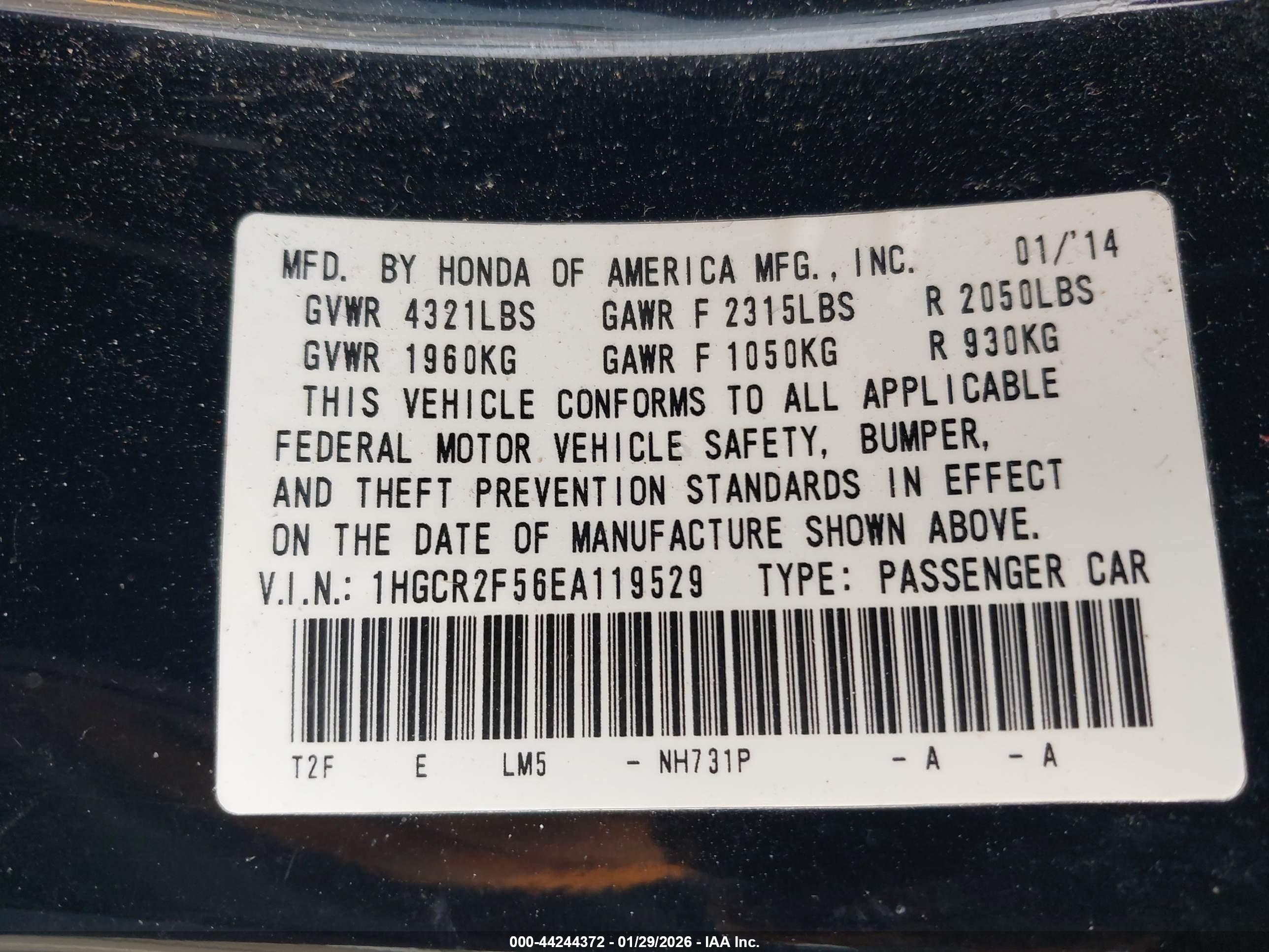 HONDA ACCORD image 9