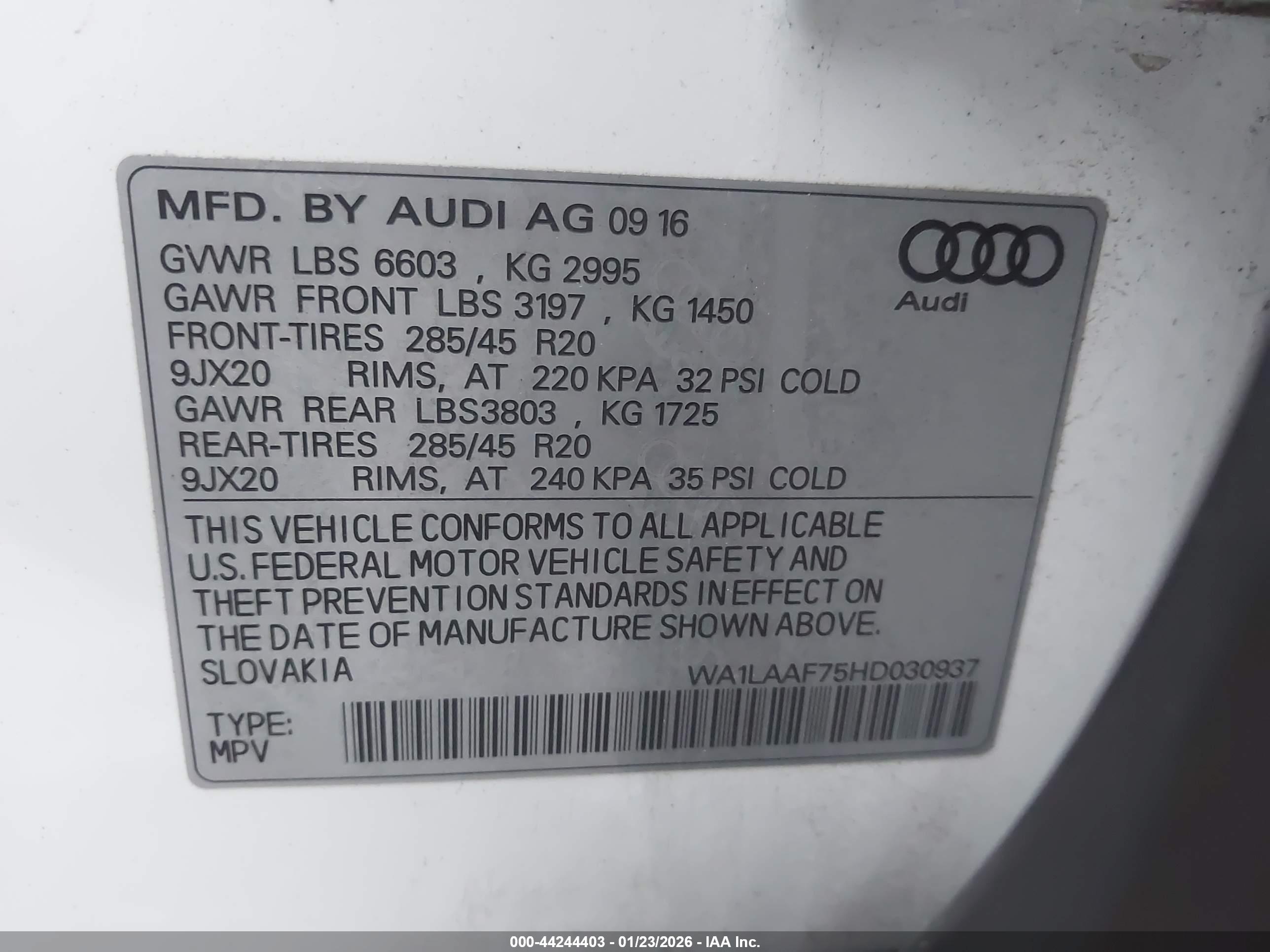 AUDI Q7 image 9