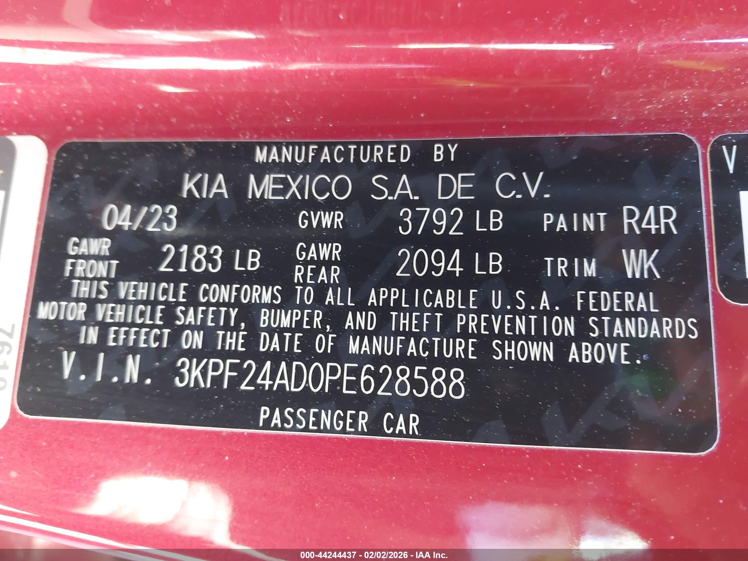 KIA FORTE image 9