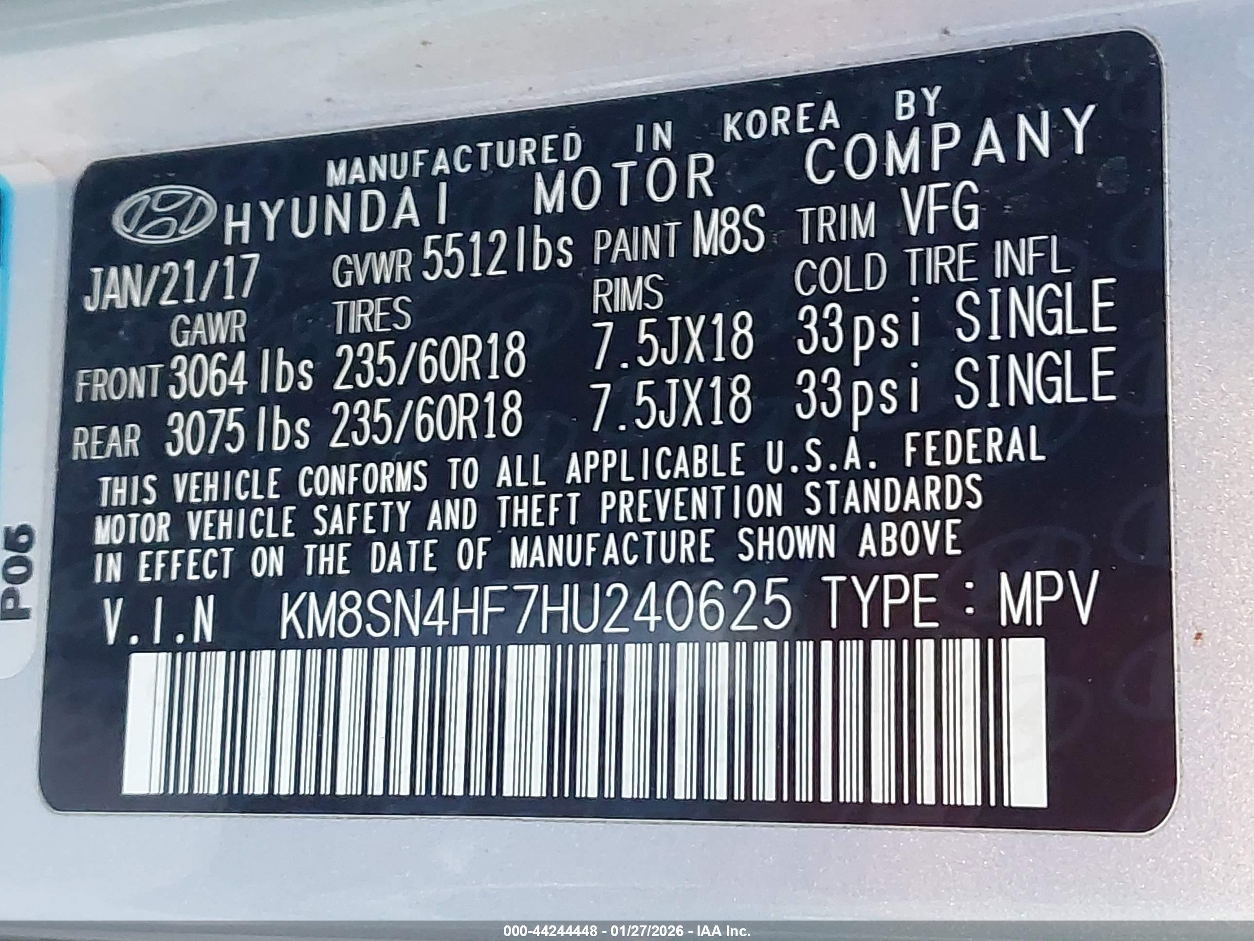HYUNDAI SANTA image 9