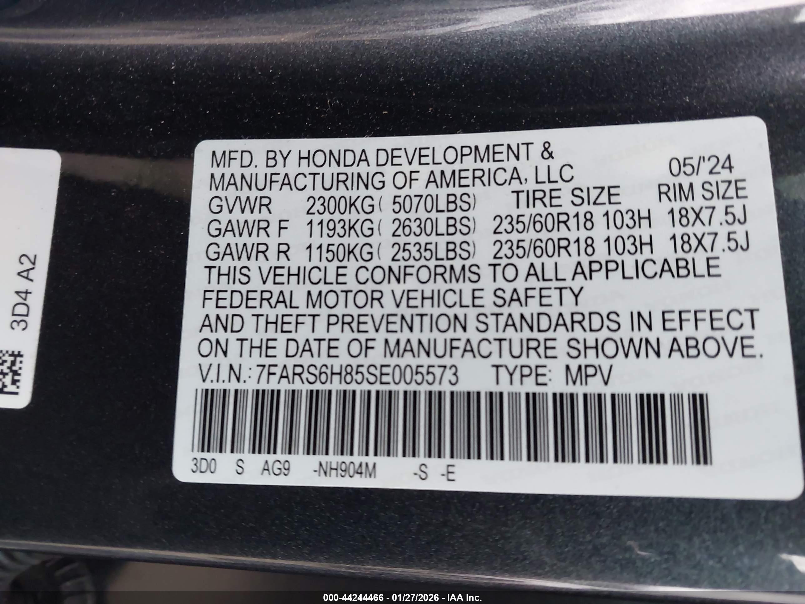HONDA CR-V image 9