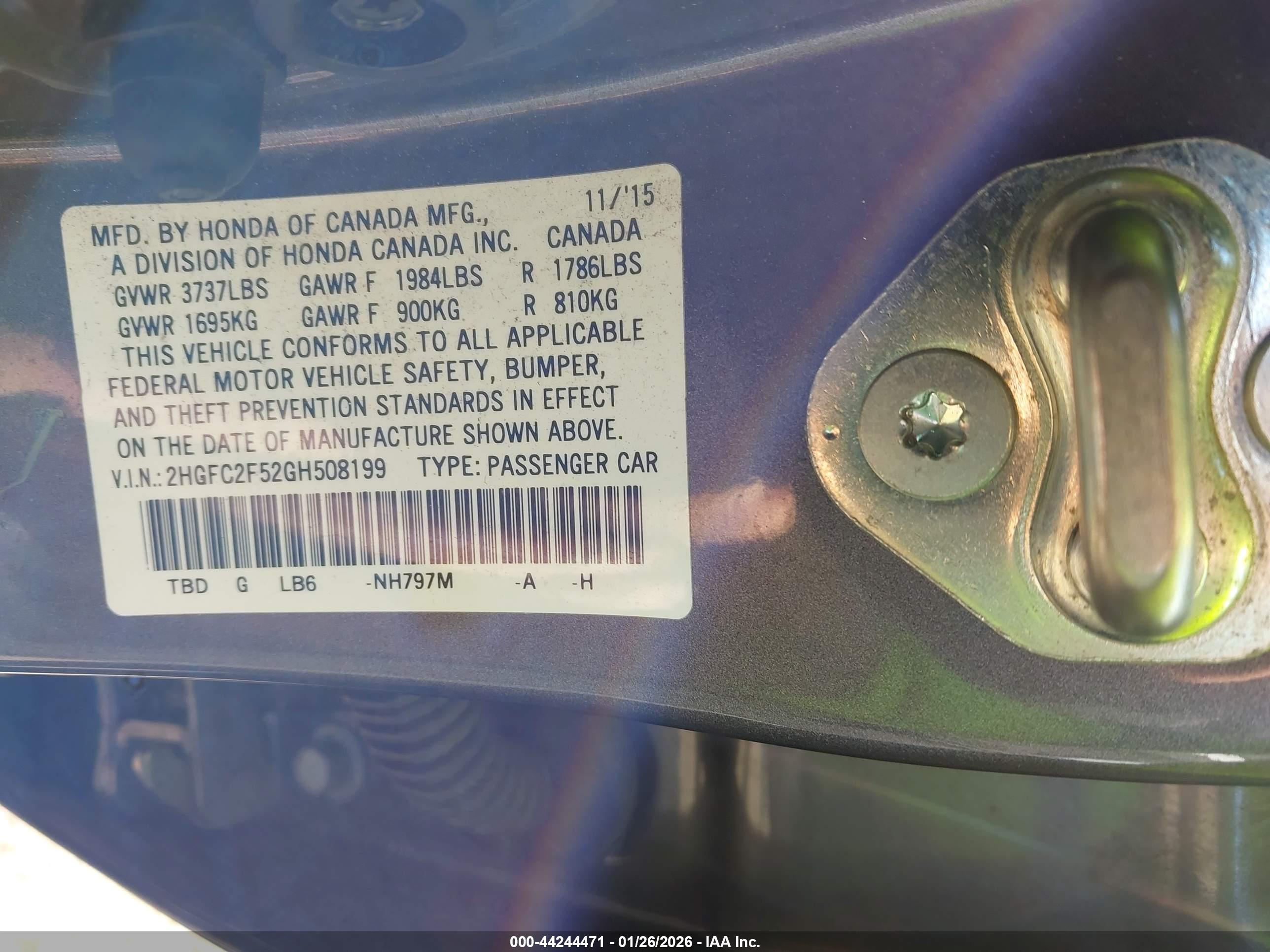 HONDA CIVIC image 9
