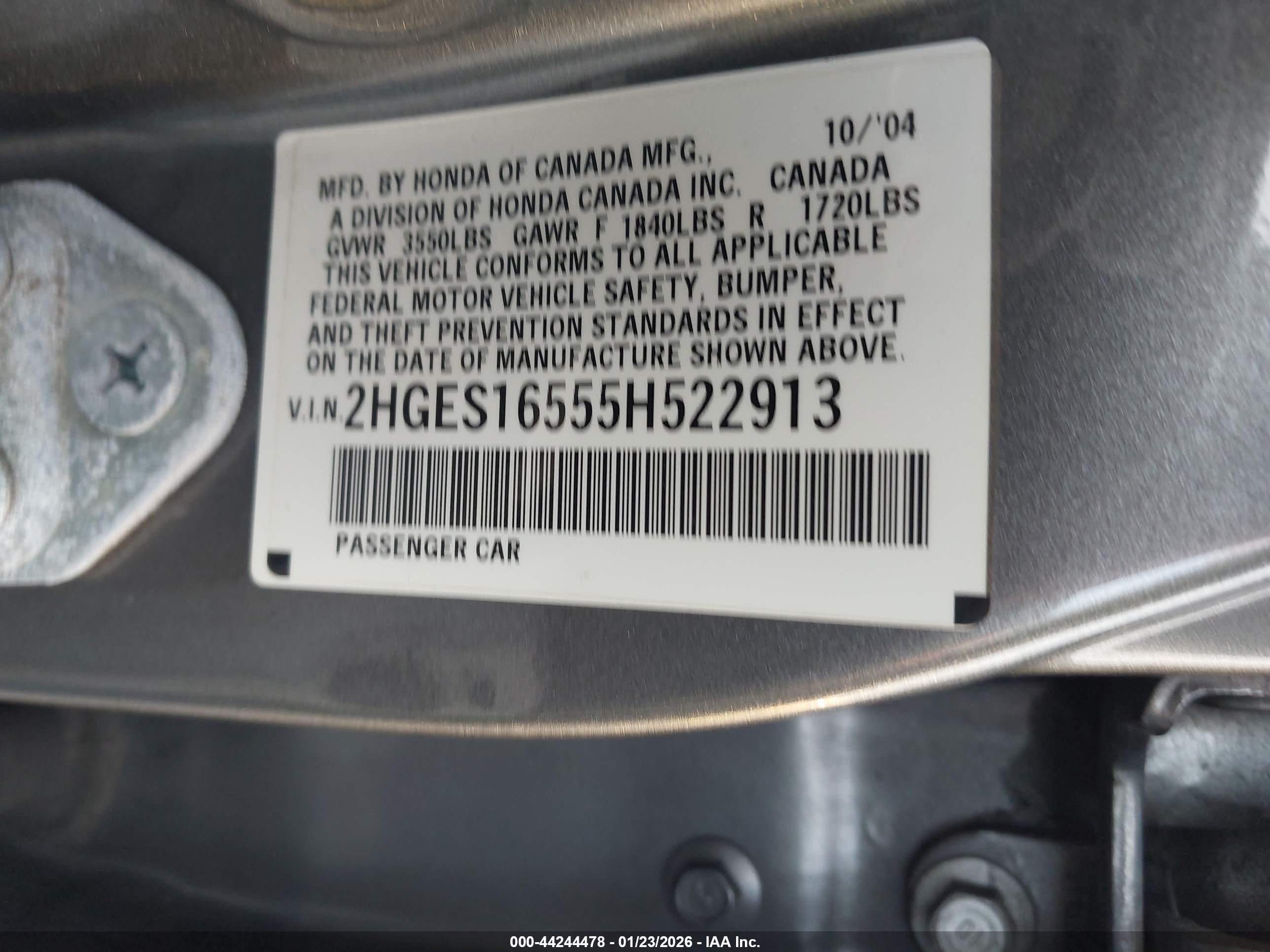 HONDA CIVIC image 9