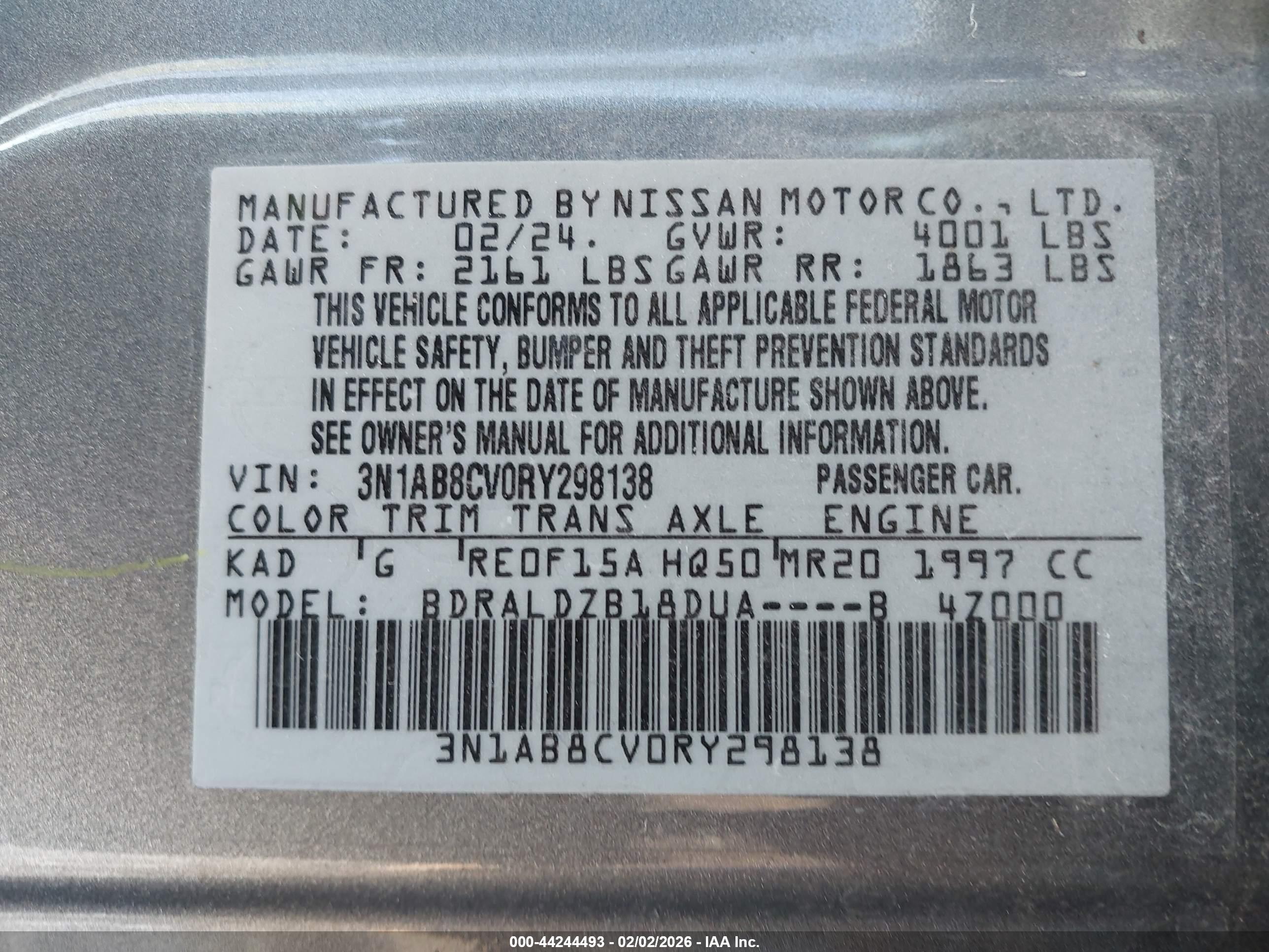NISSAN SENTRA image 9