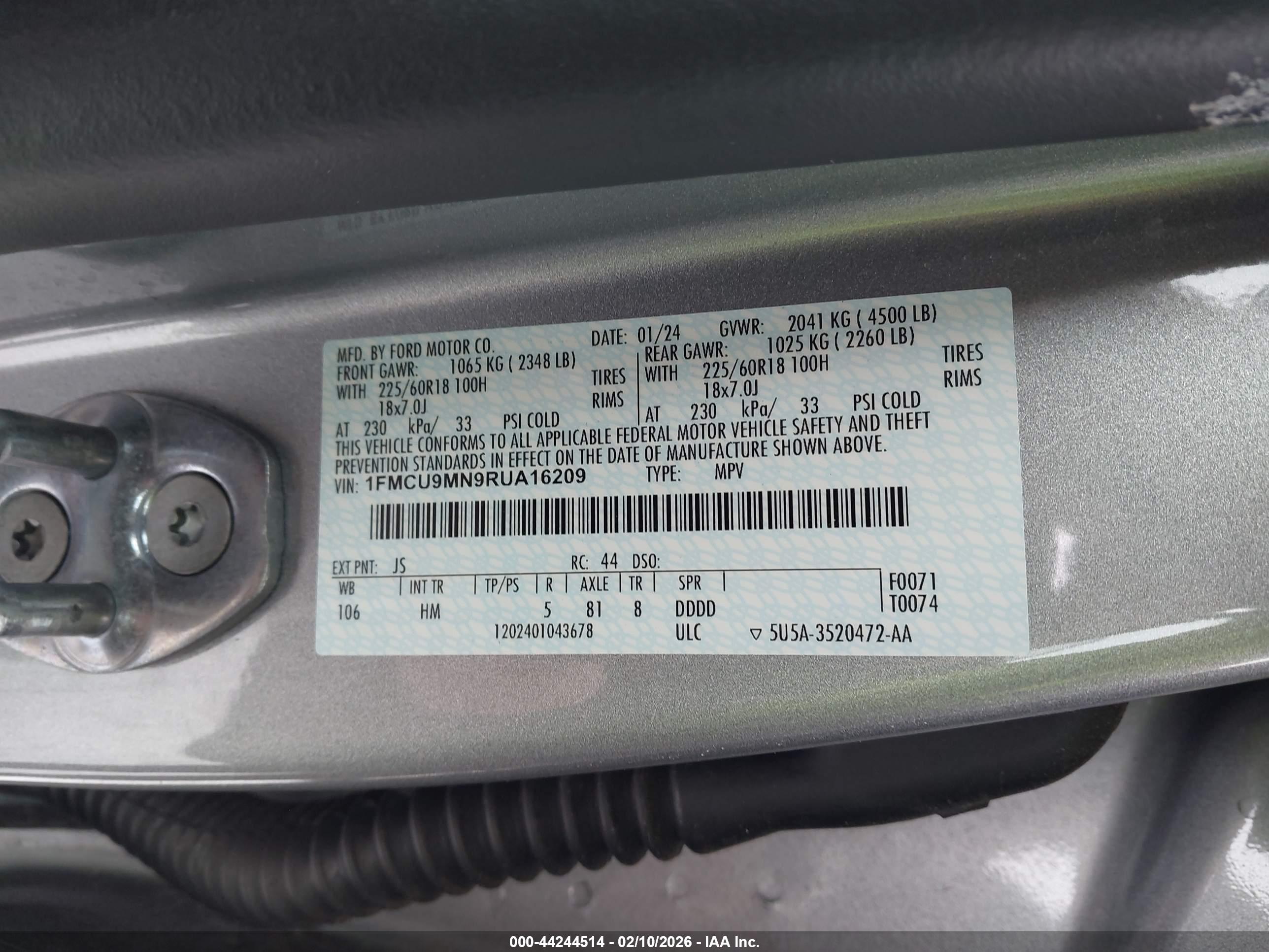 FORD ESCAPE image 9