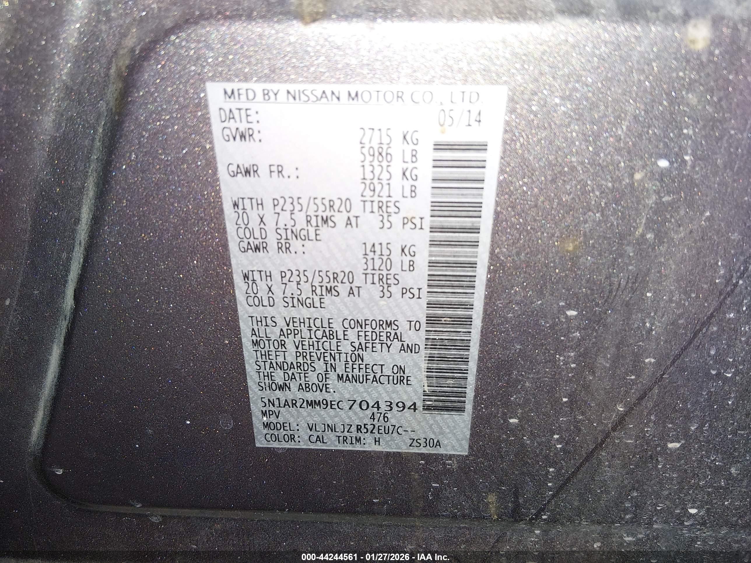 NISSAN PATHFINDER image 9