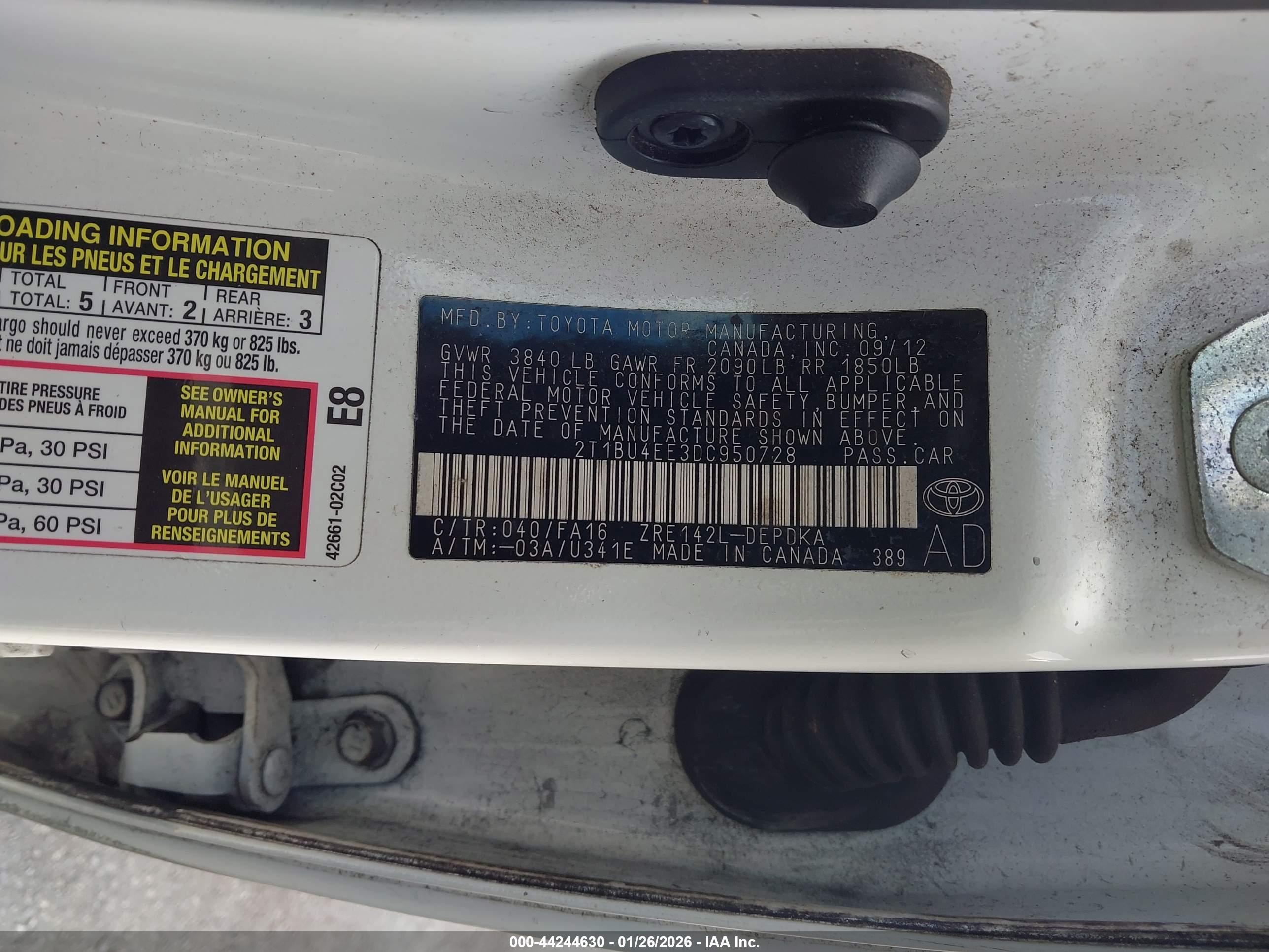 TOYOTA COROLLA image 9