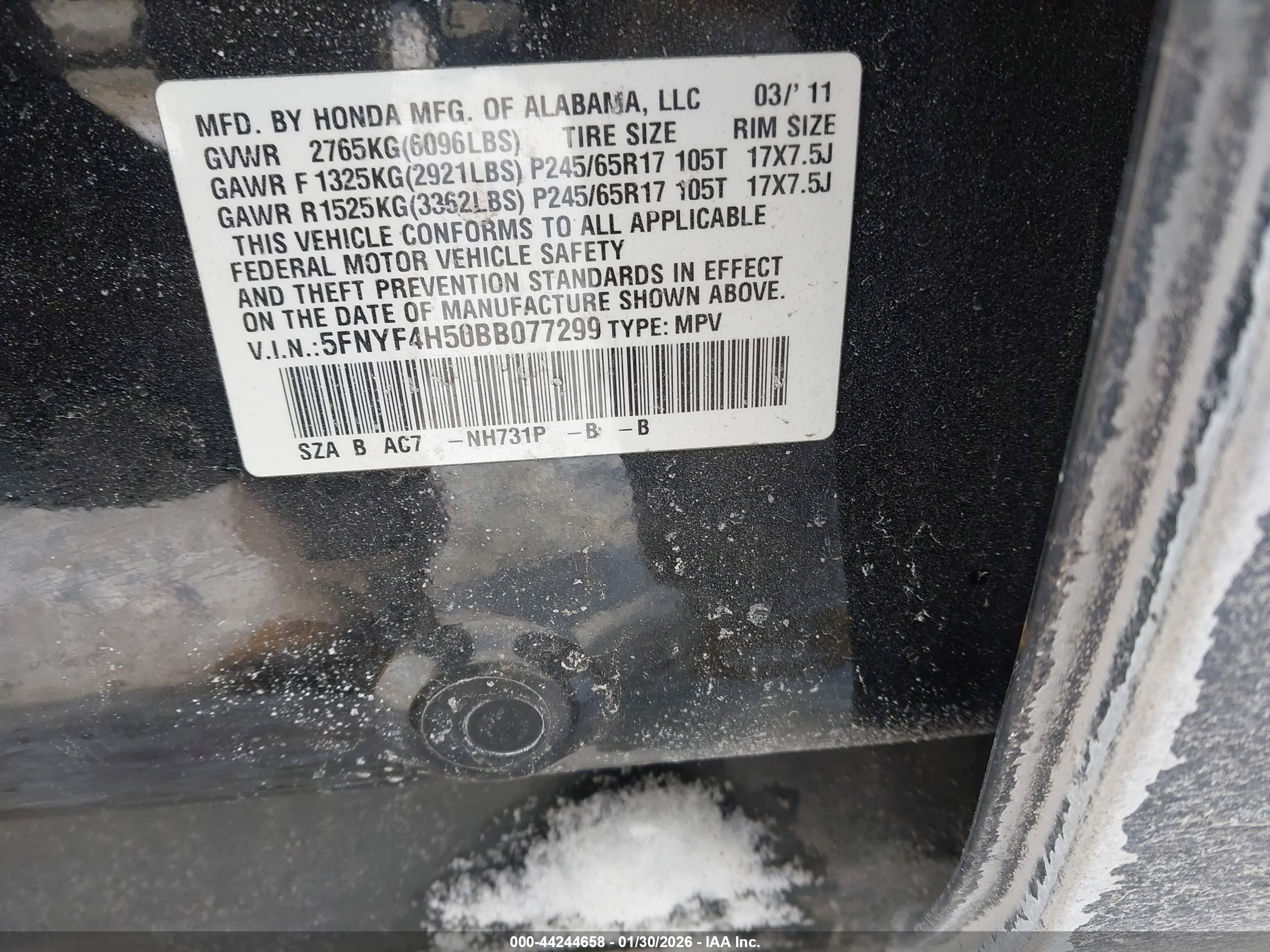 HONDA PILOT image 9