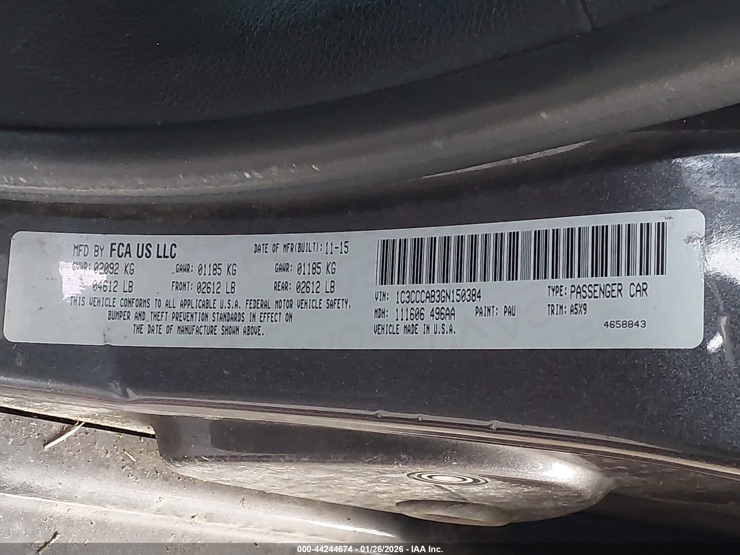 CHRYSLER 200 image 9