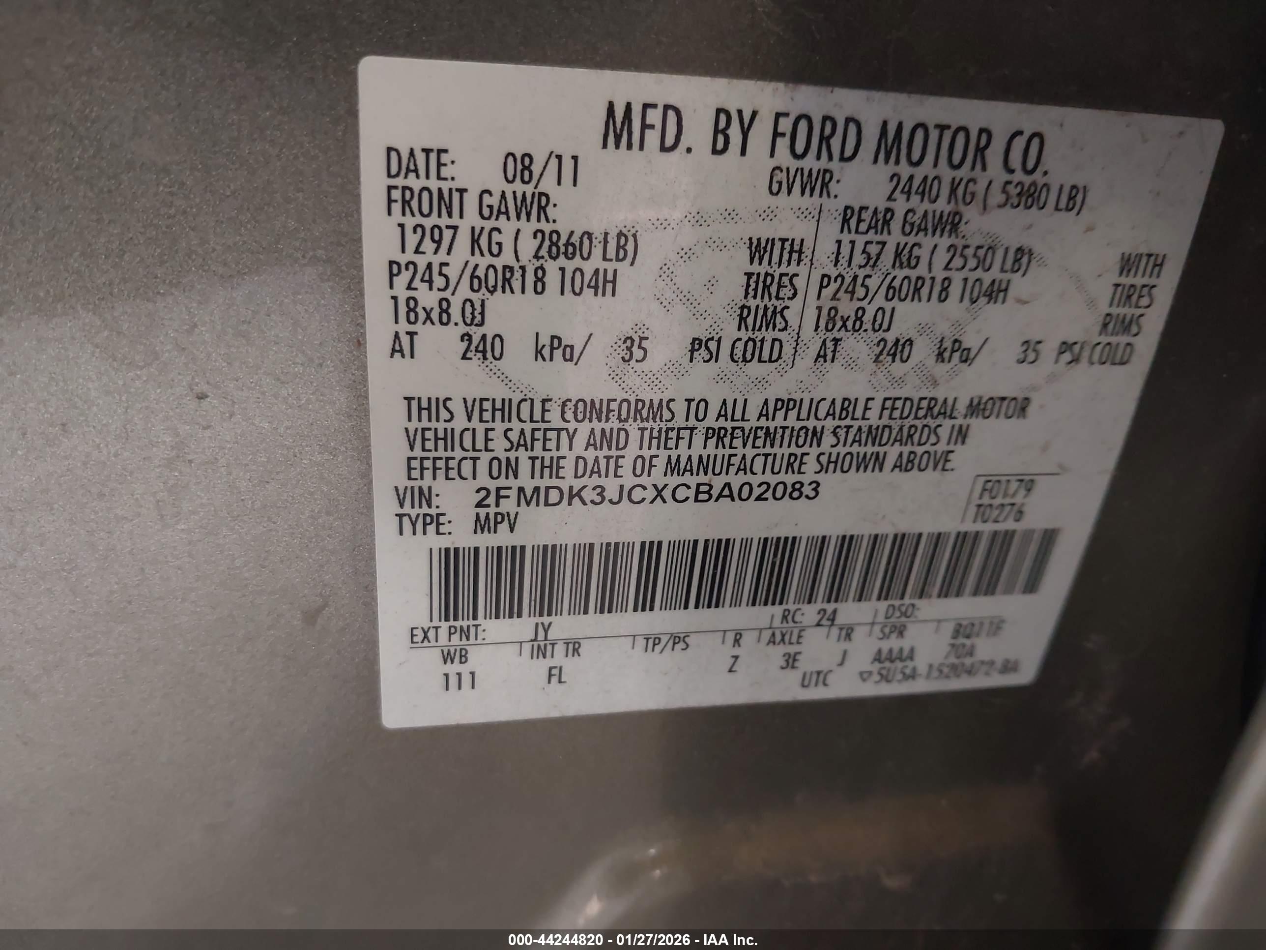 FORD EDGE image 9