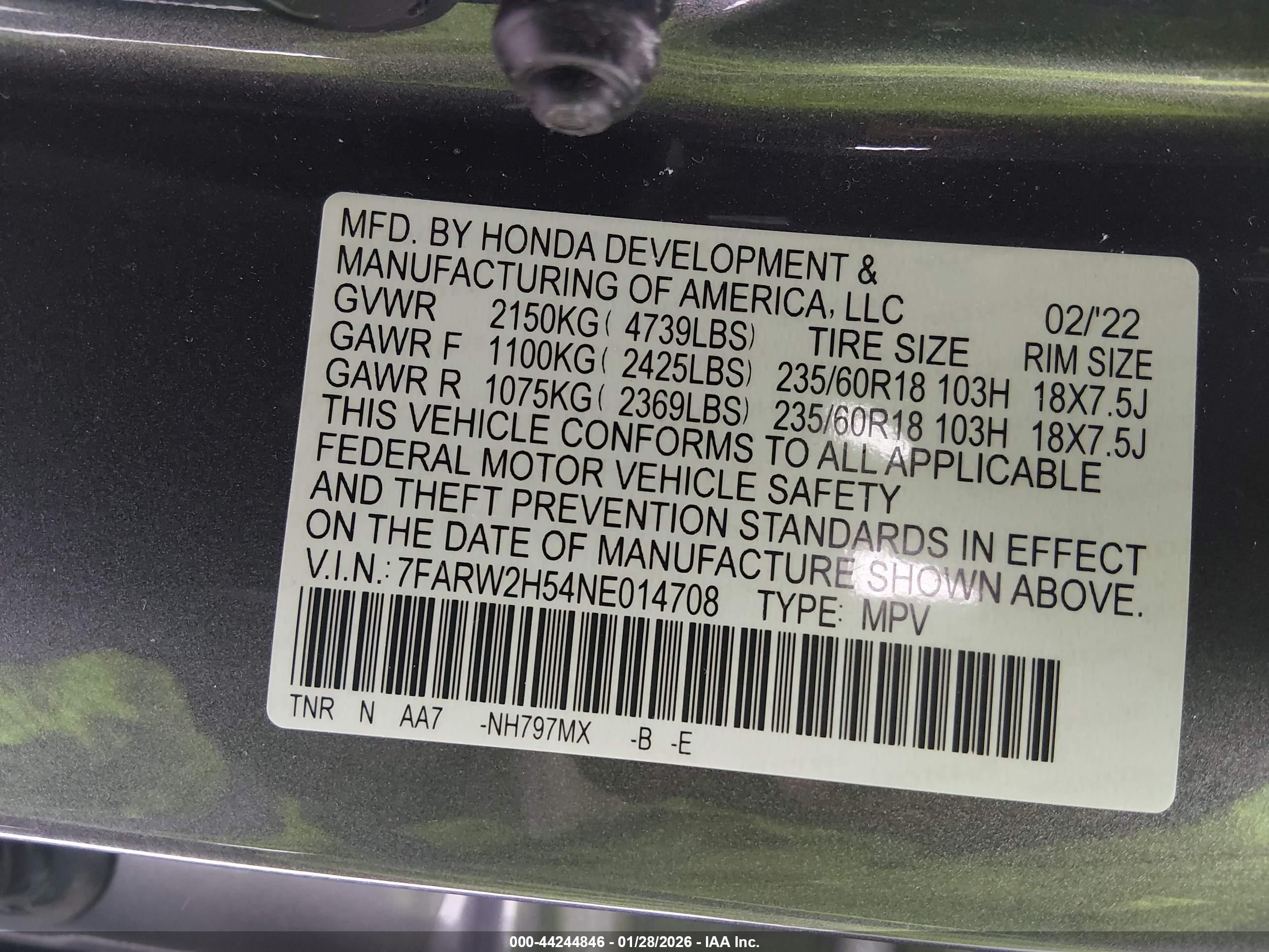 HONDA CR-V image 9