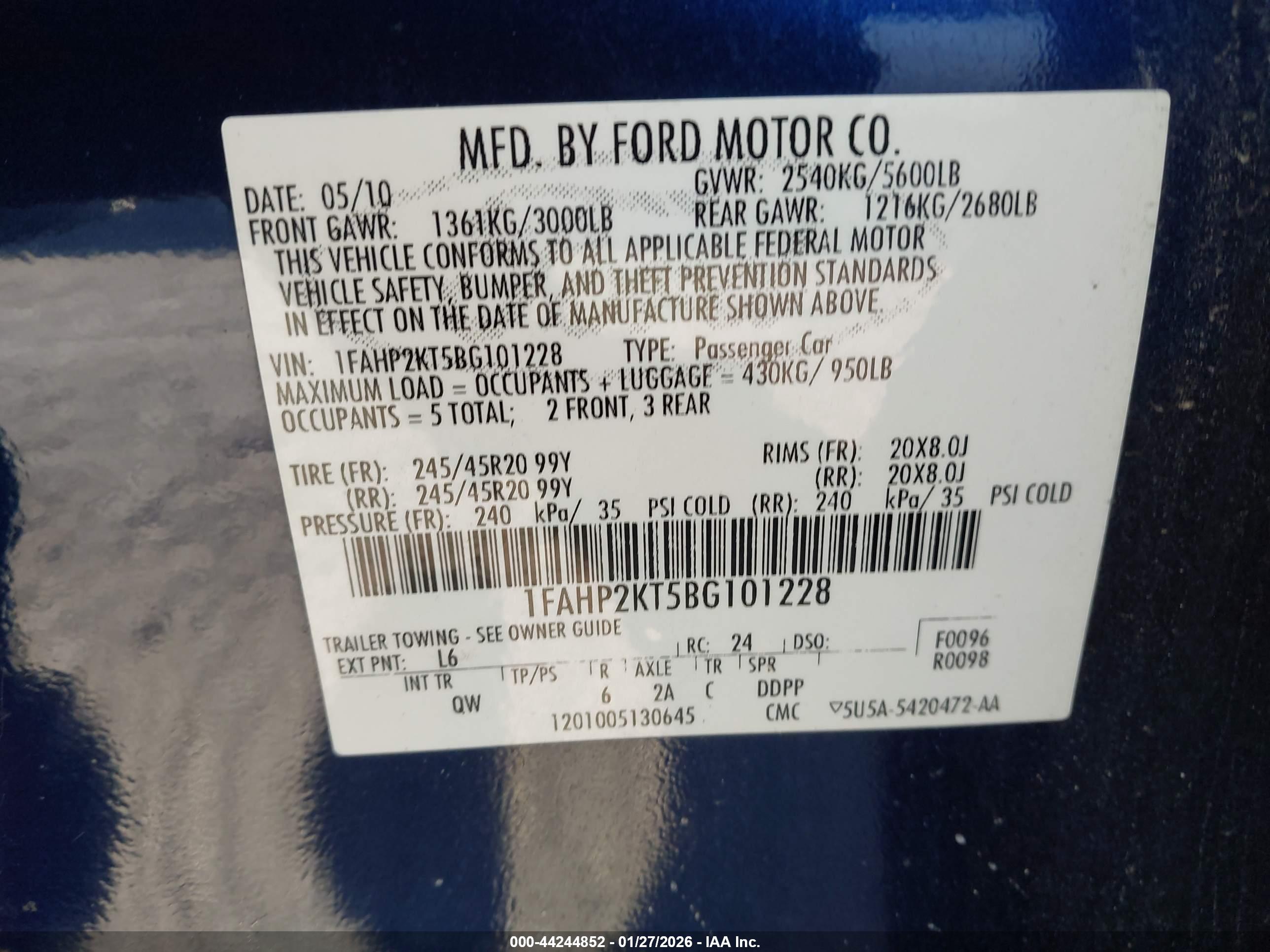 FORD TAURUS image 9