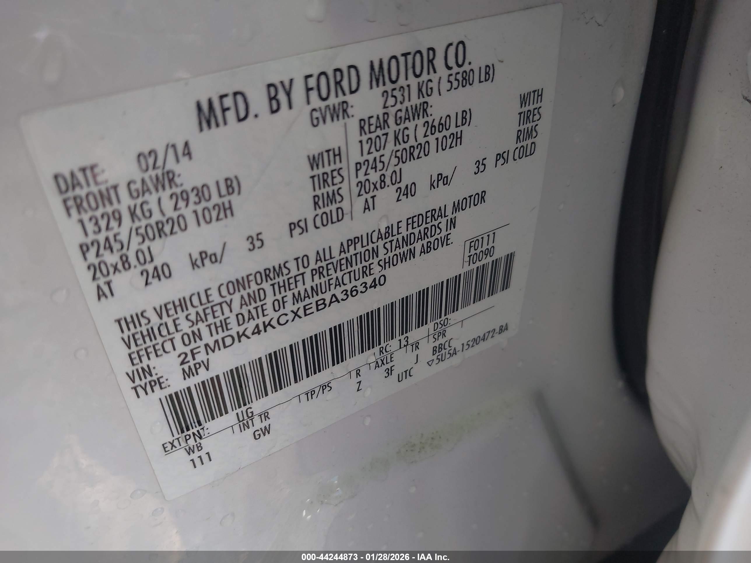 FORD EDGE image 9