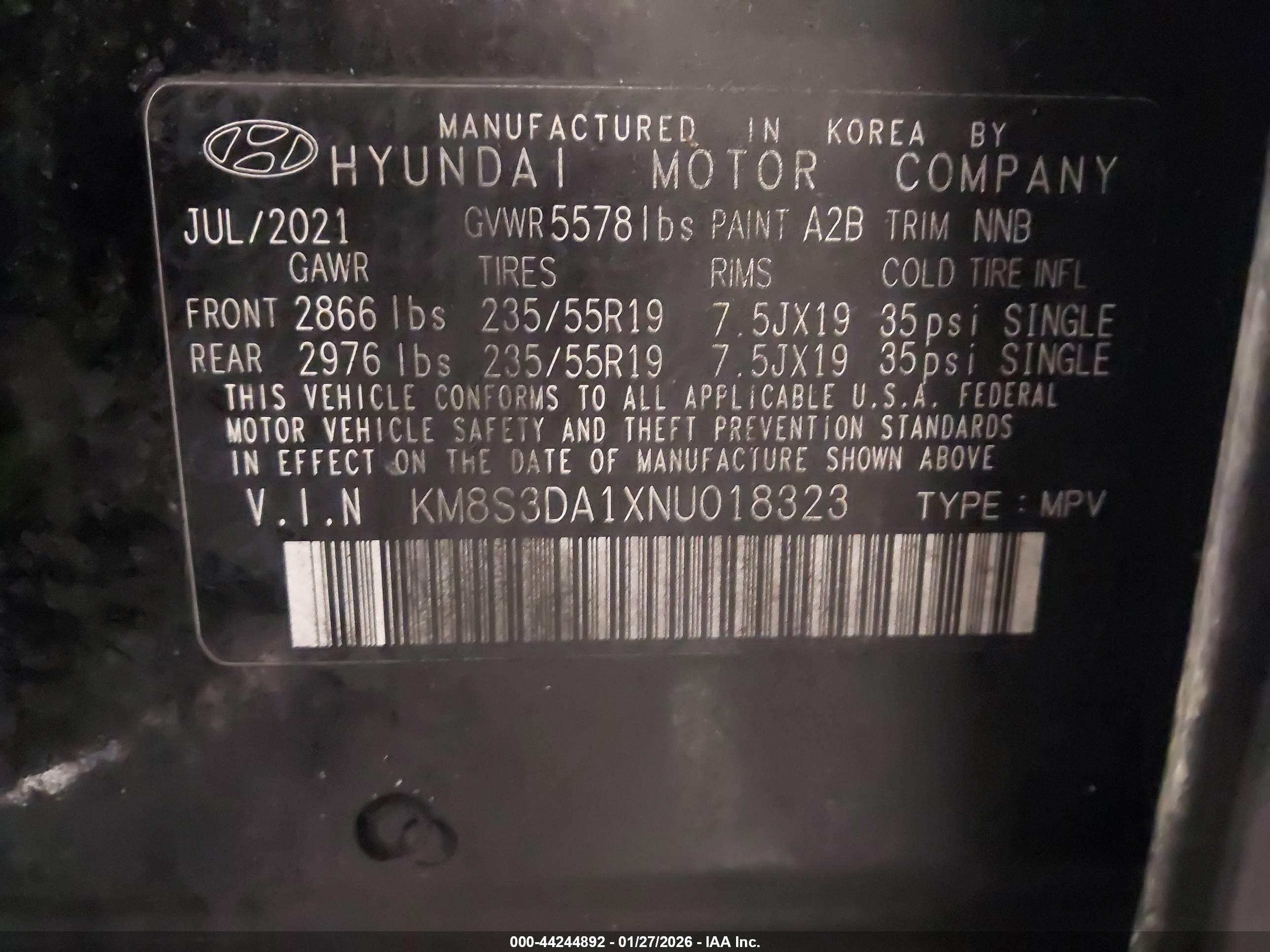 HYUNDAI SANTA image 9