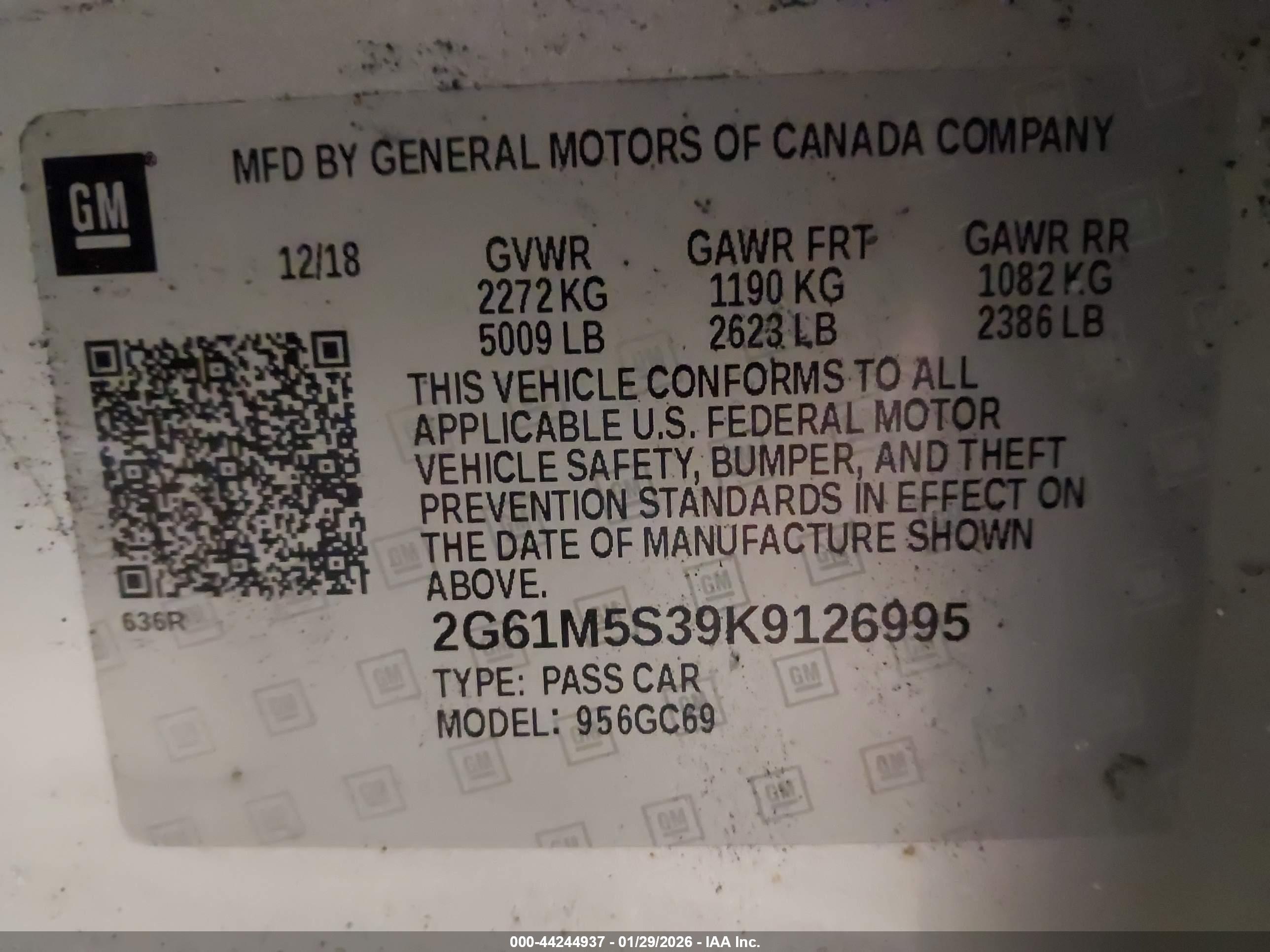 CADILLAC XTS image 9