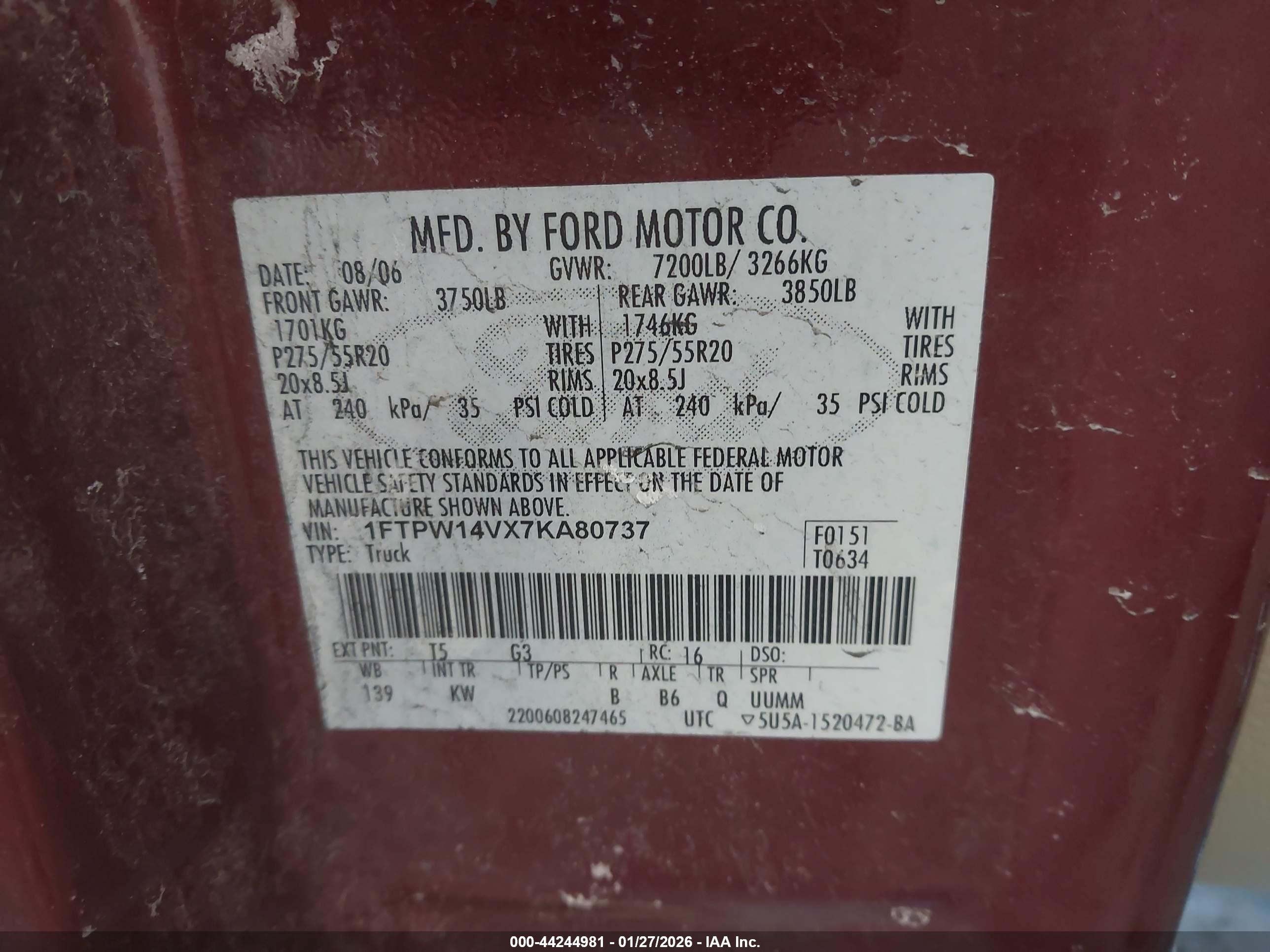 FORD F-150 image 9