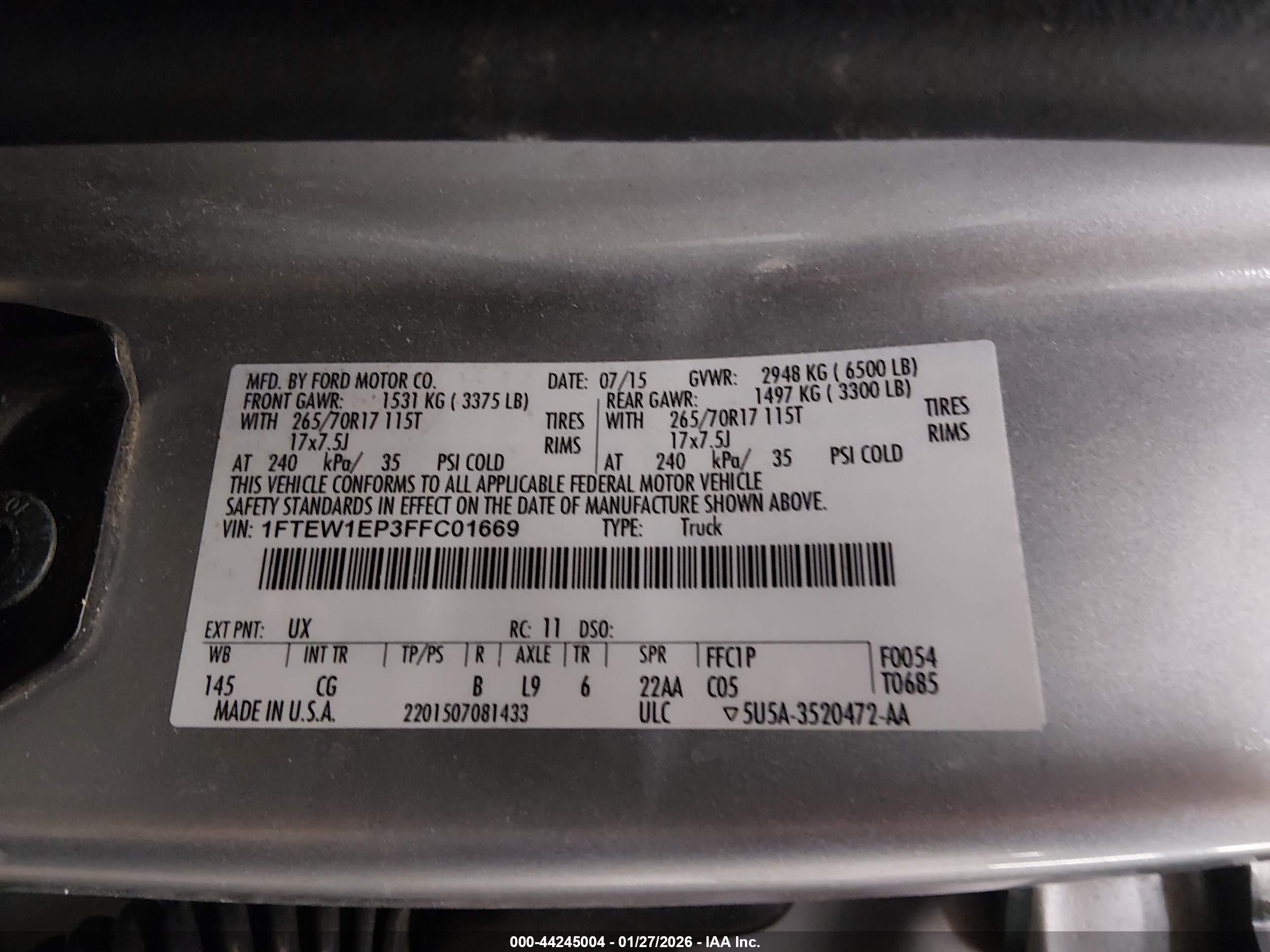 FORD F-150 image 9