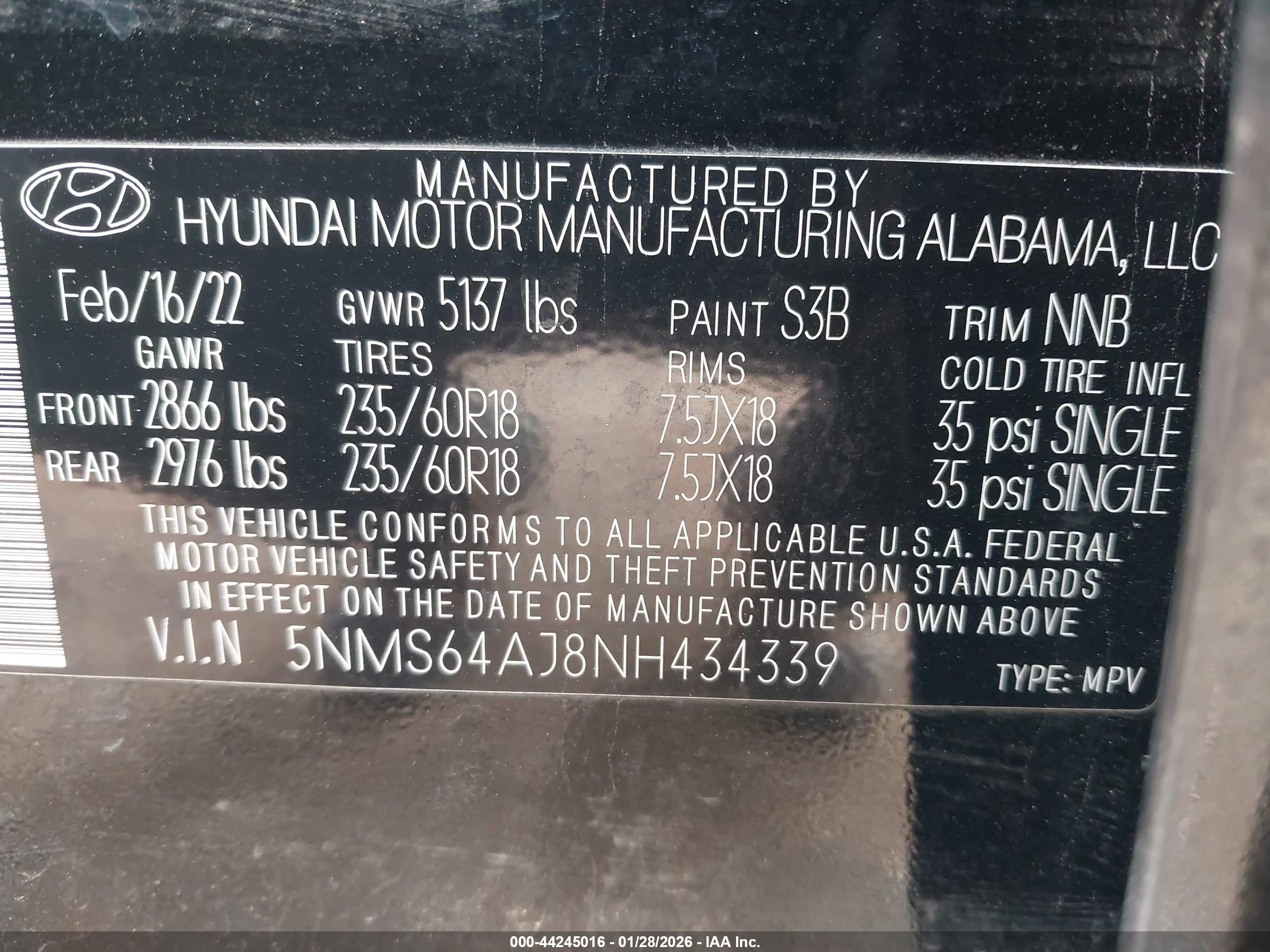 HYUNDAI SANTA image 9