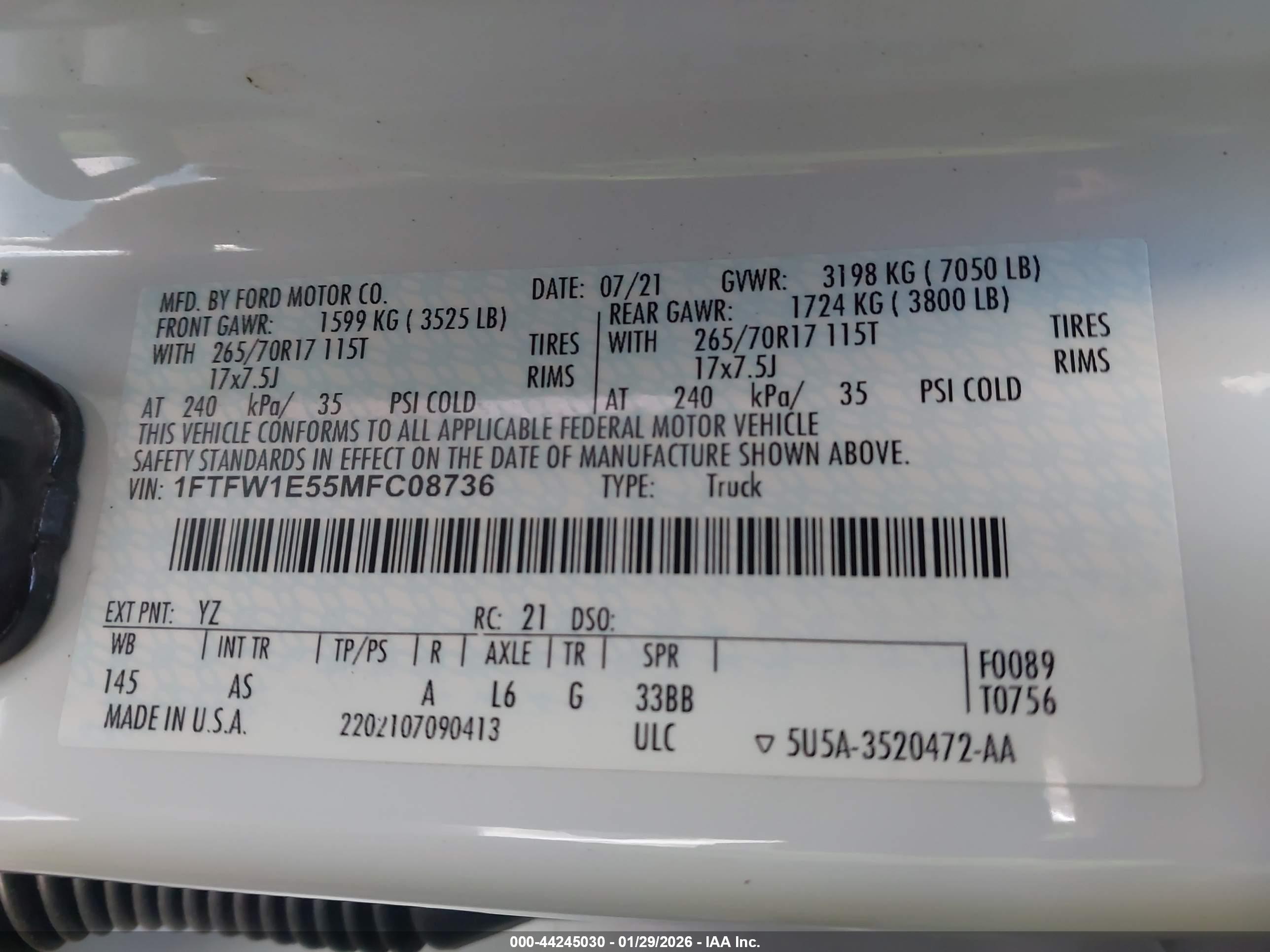FORD F-150 image 9