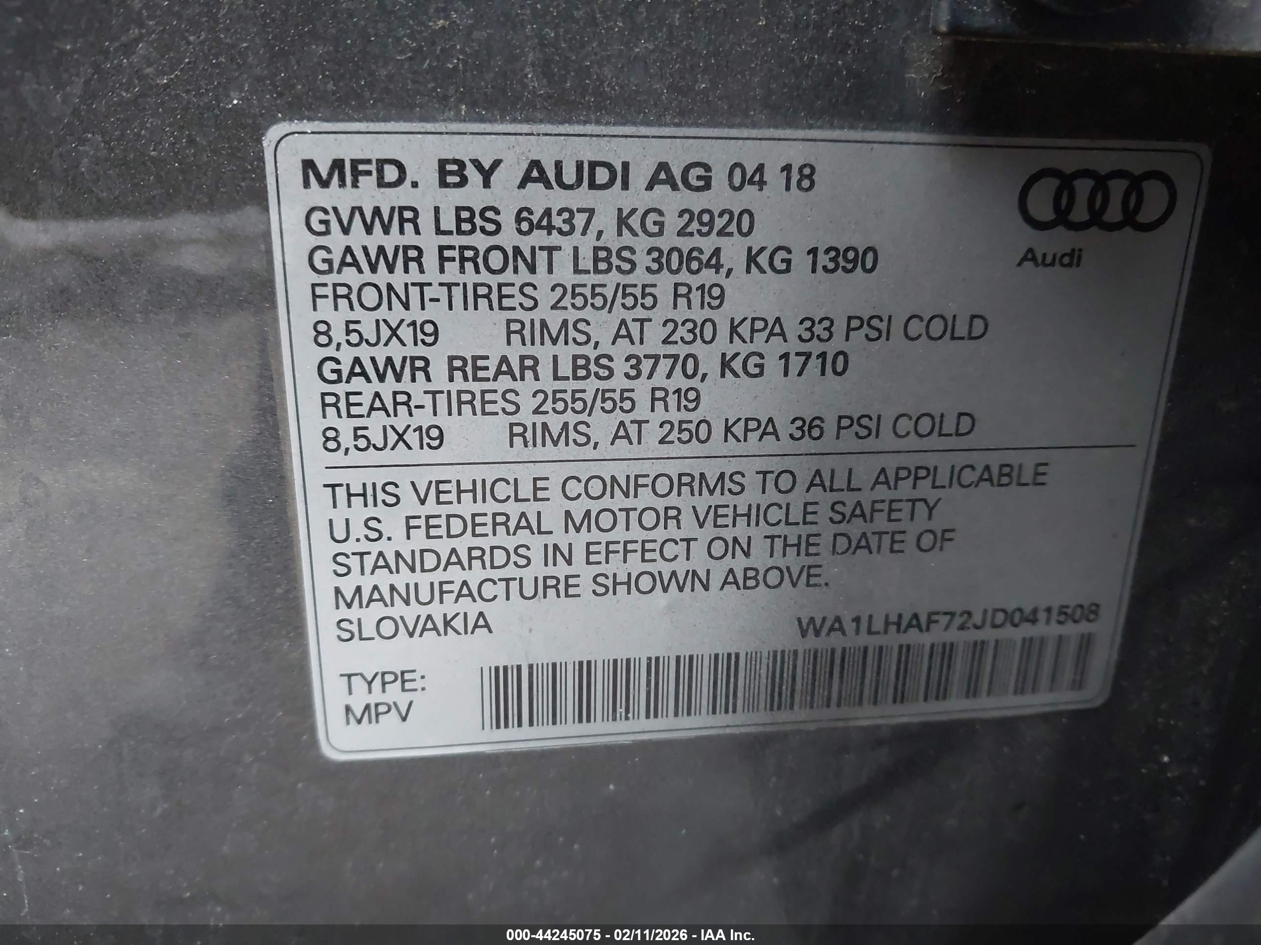 AUDI Q7 image 9