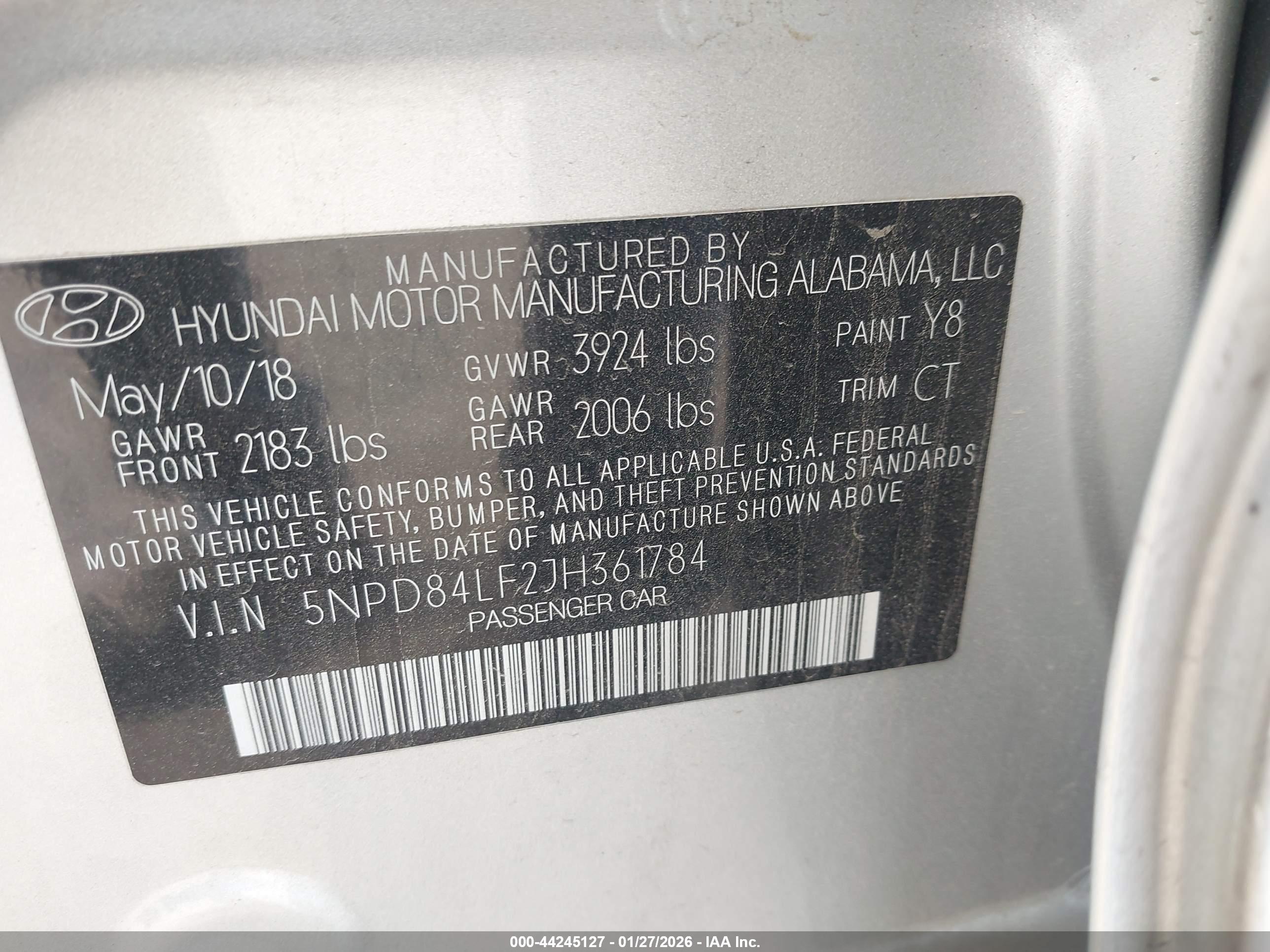 HYUNDAI ELANTRA image 9
