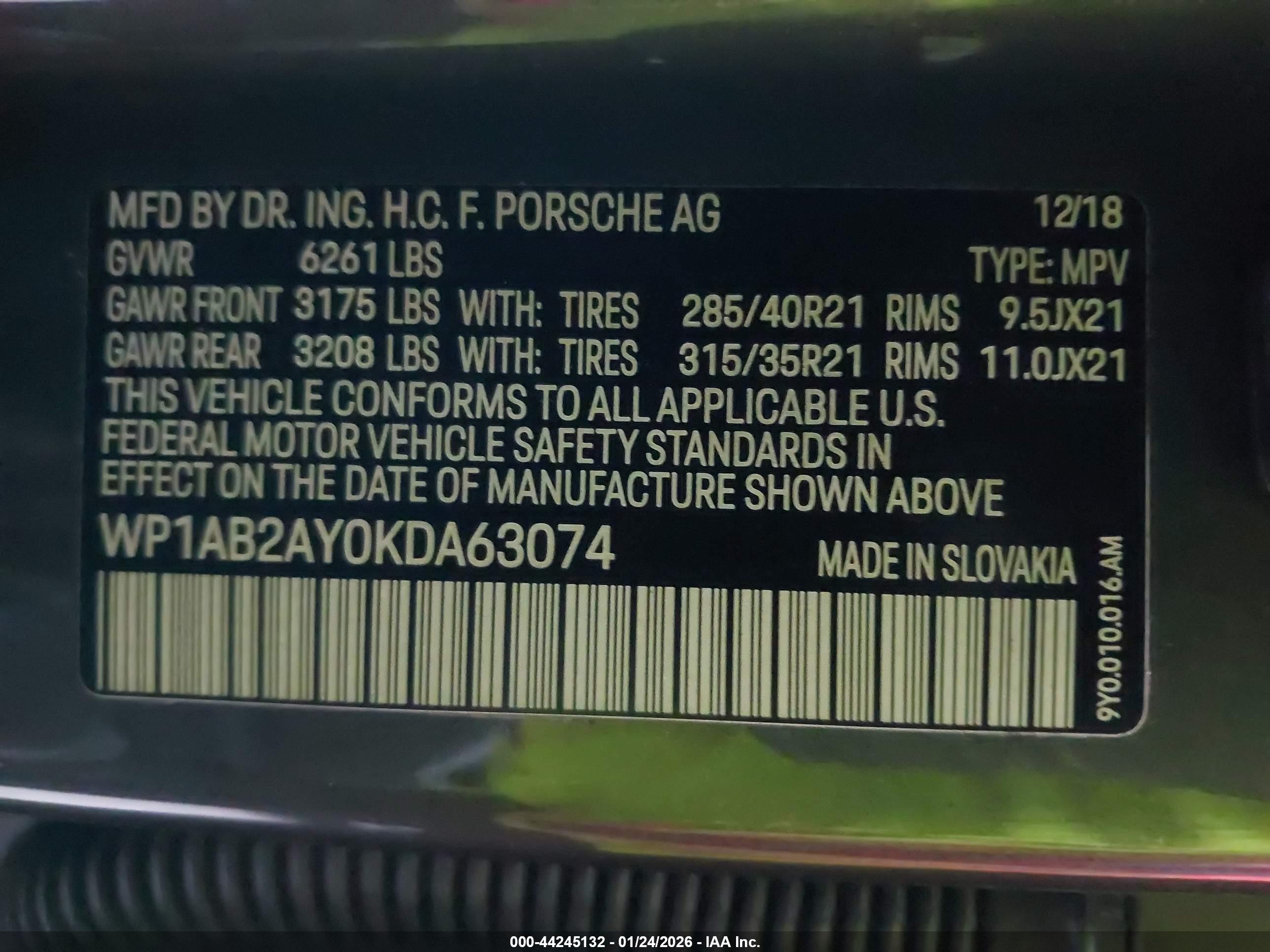 PORSCHE CAYENNE image 9