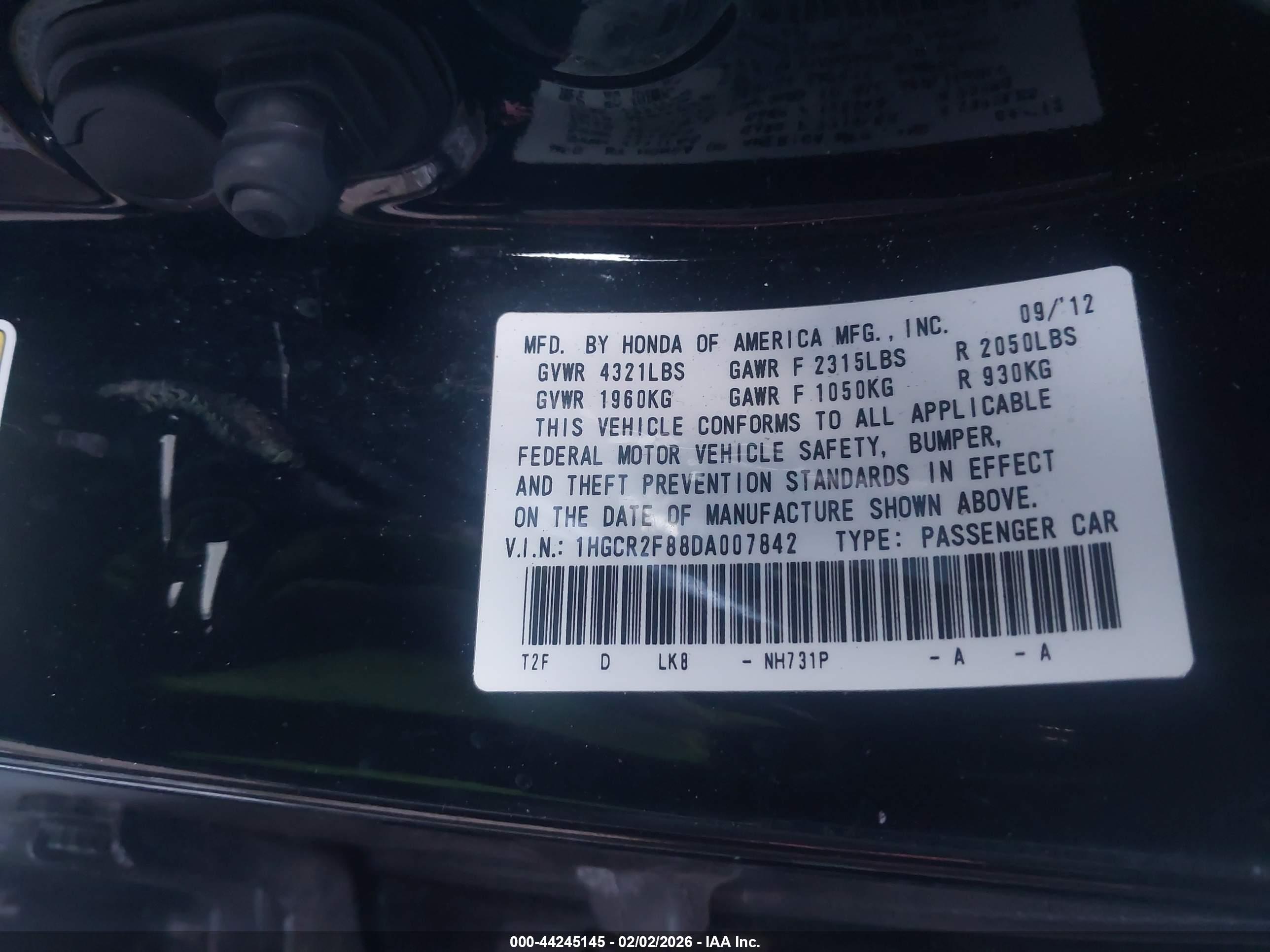 HONDA ACCORD image 9