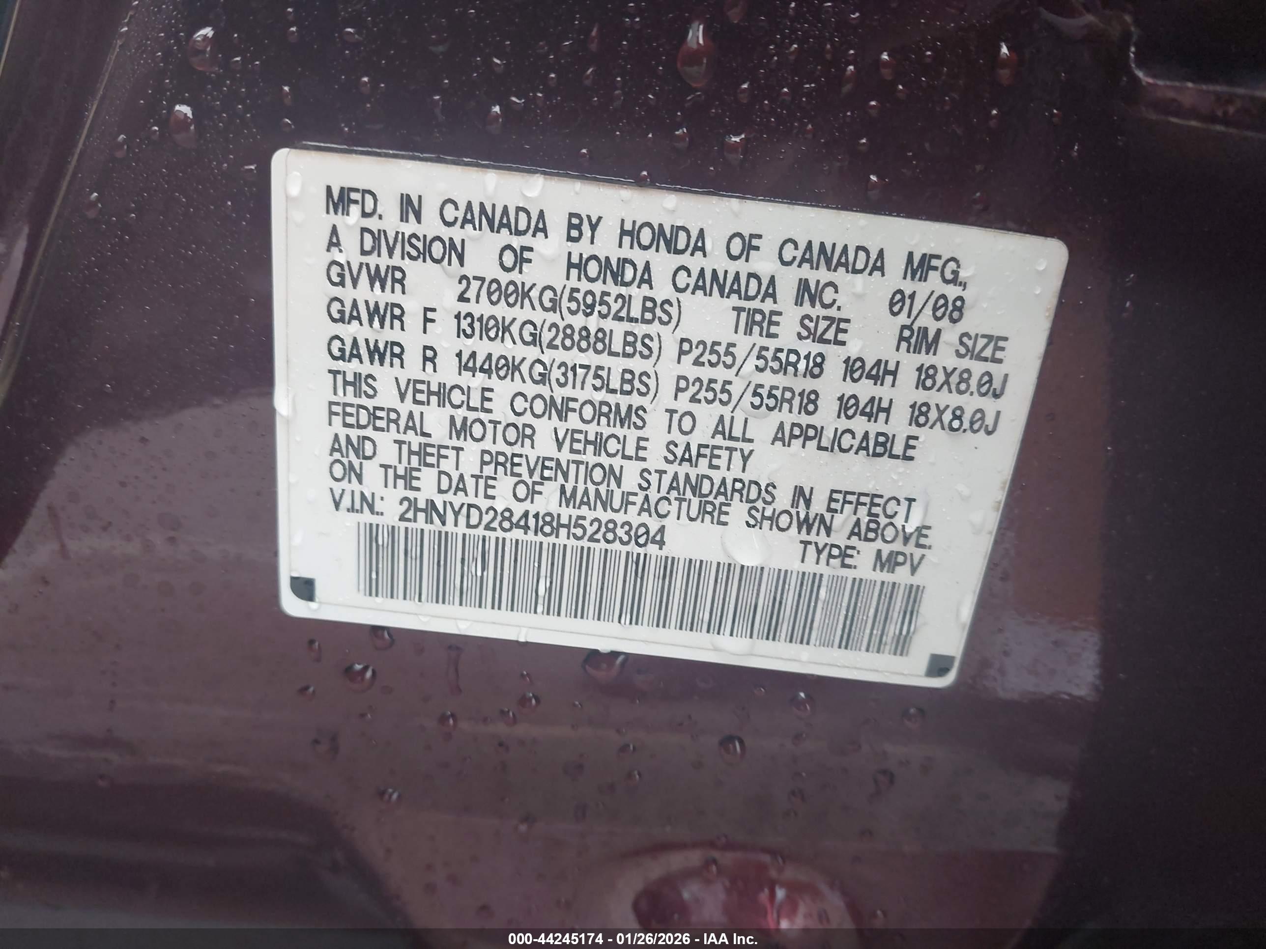ACURA MDX image 9