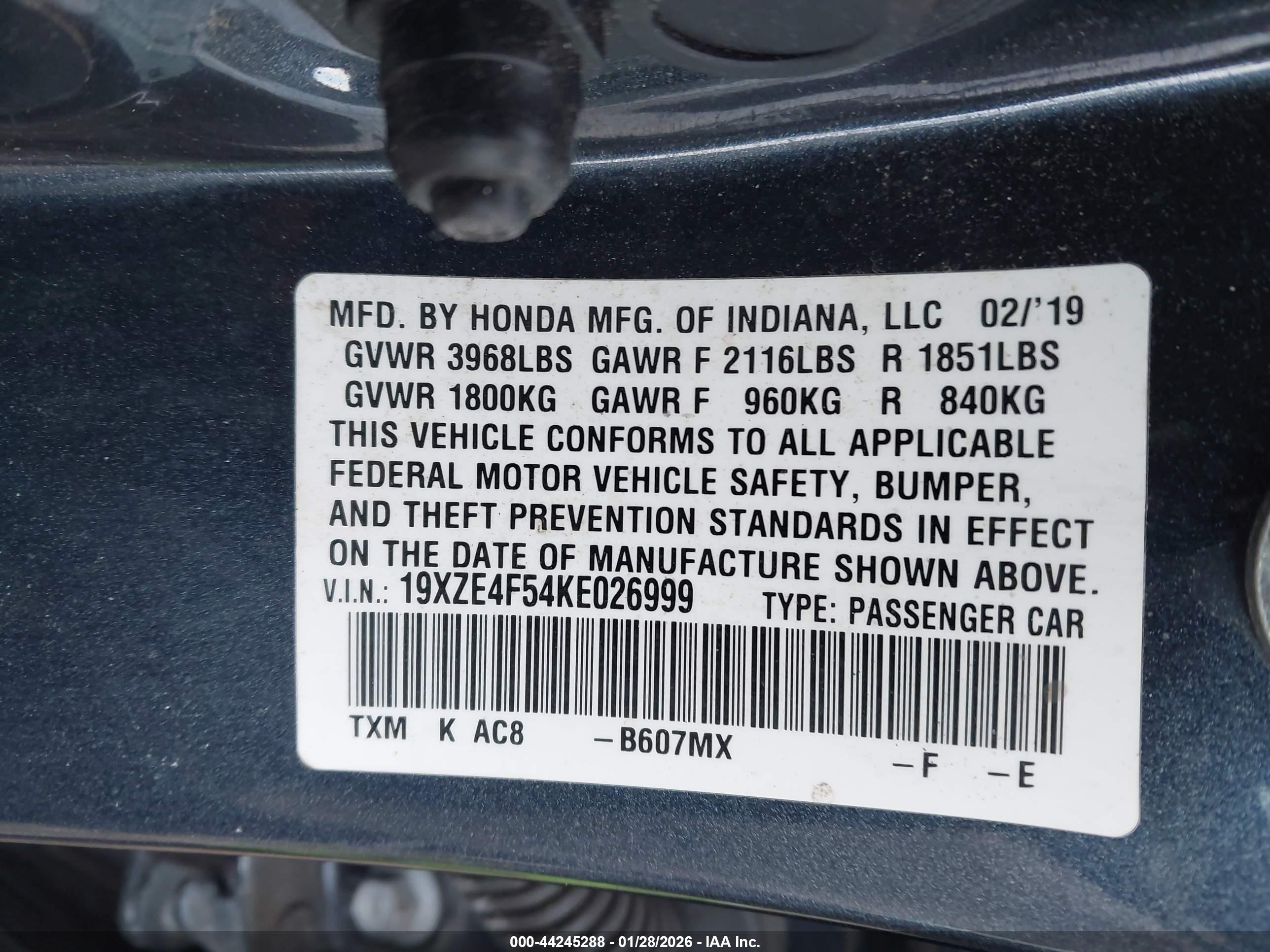 HONDA INSIGHT image 9
