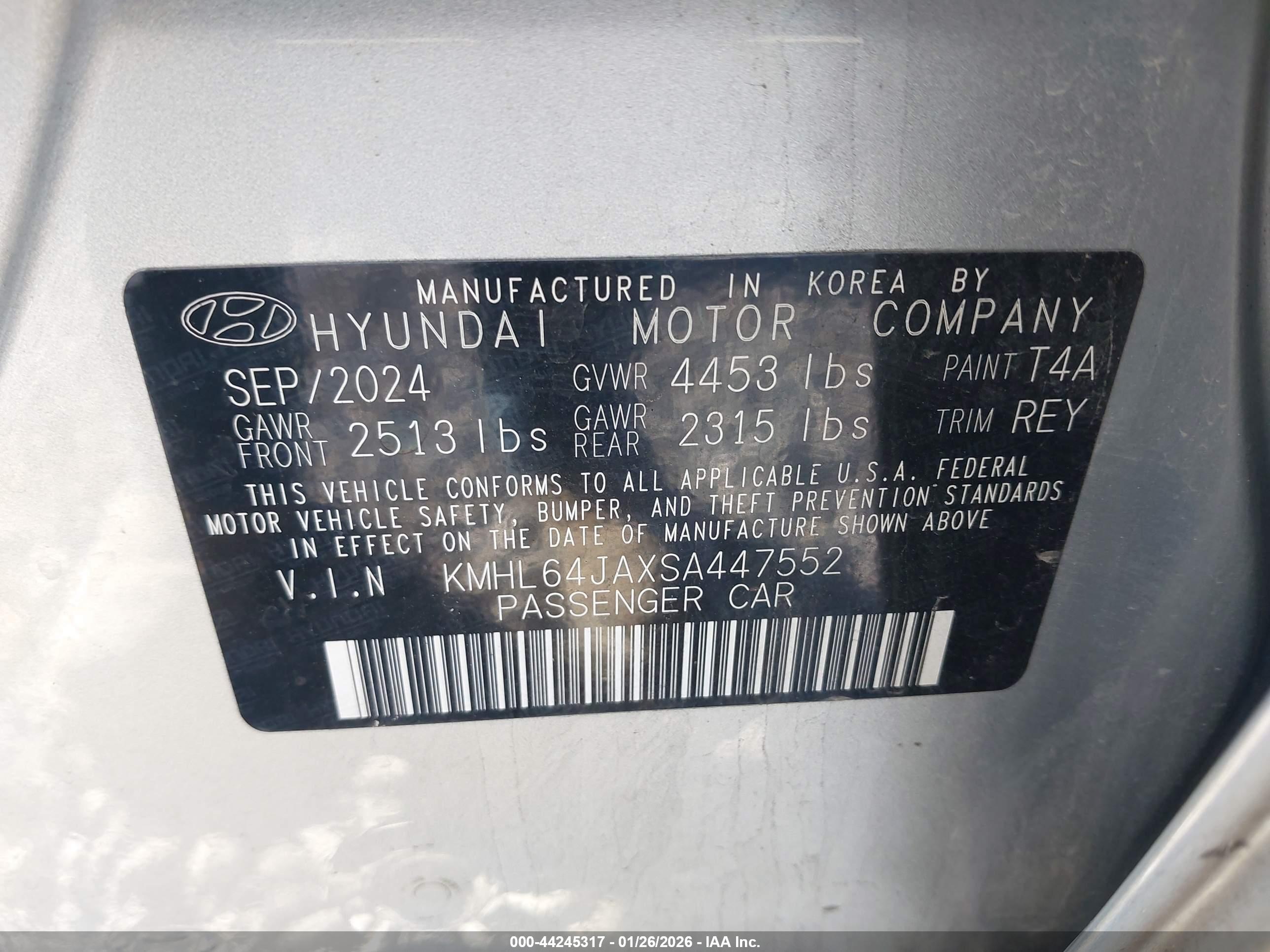 HYUNDAI SONATA image 9