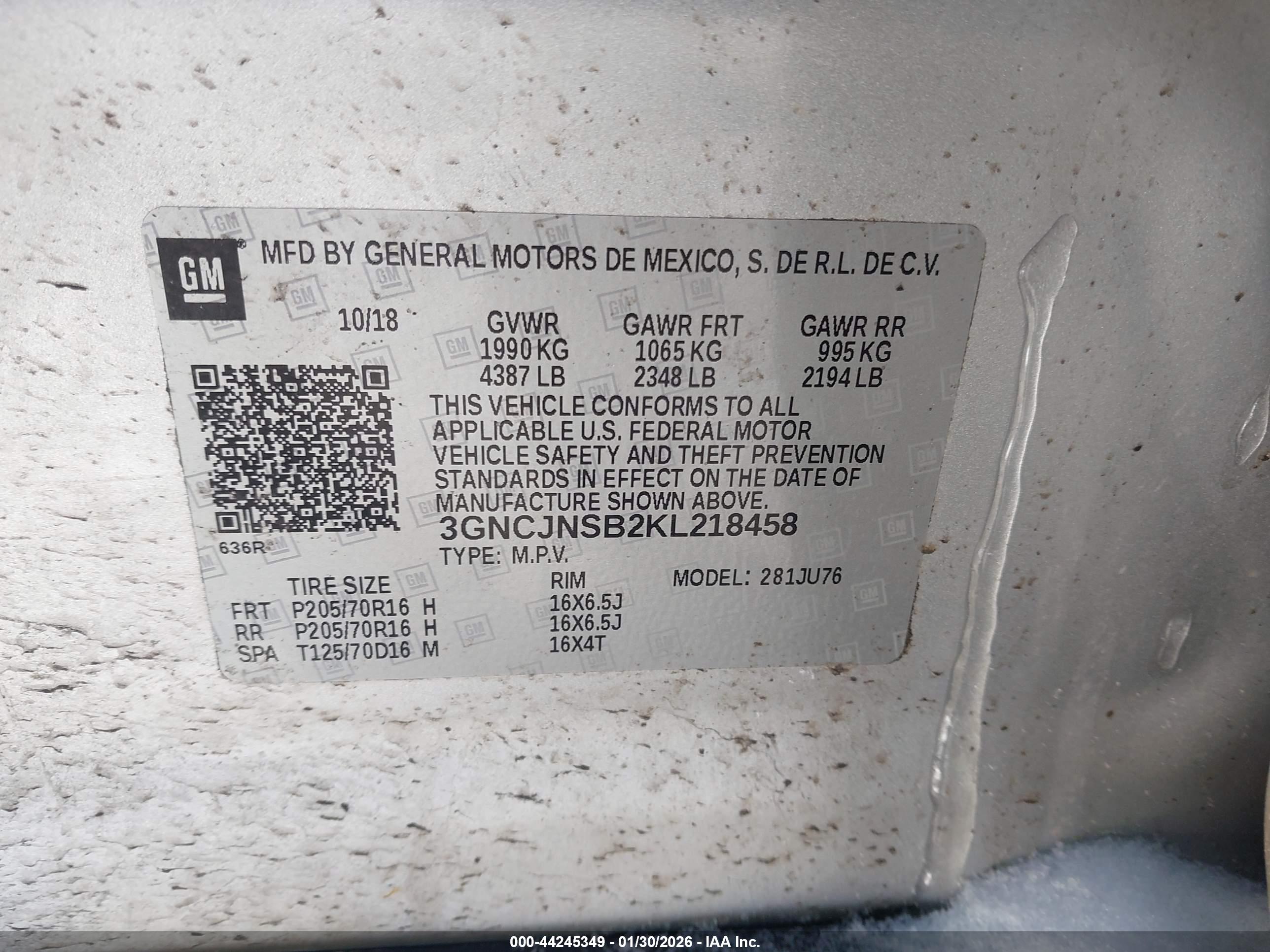 CHEVROLET TRAX image 9