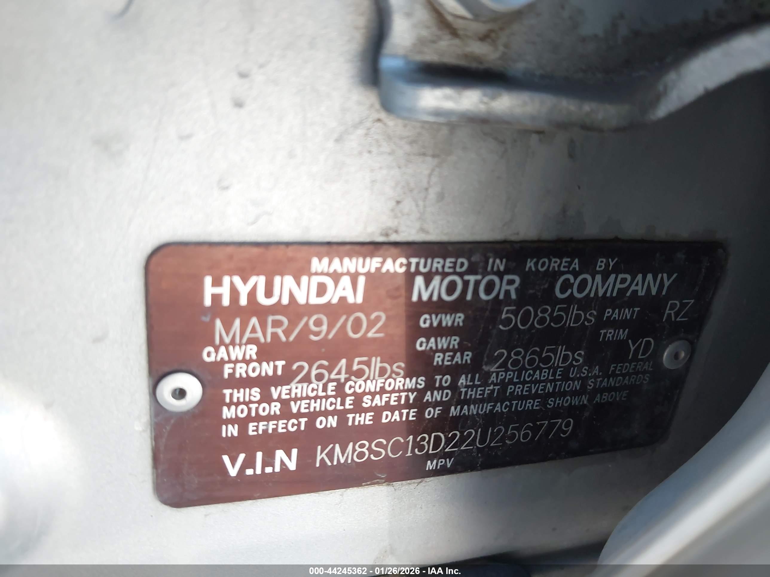 HYUNDAI SANTA image 9