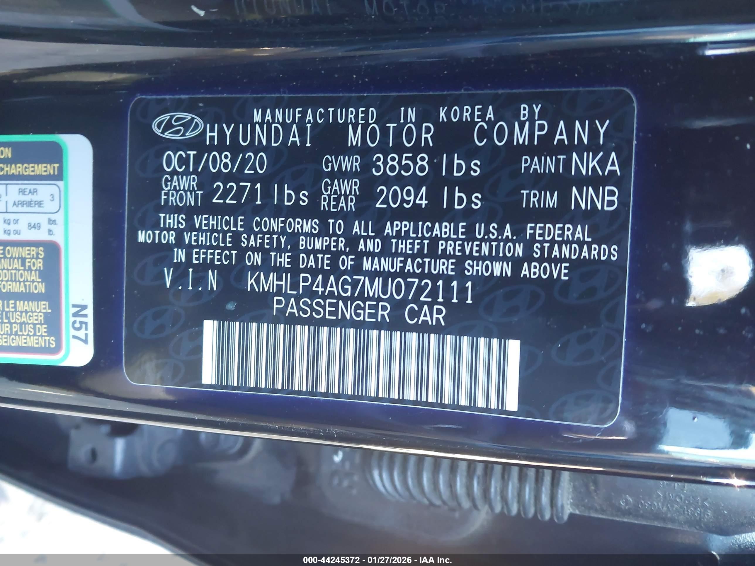 HYUNDAI ELANTRA image 9