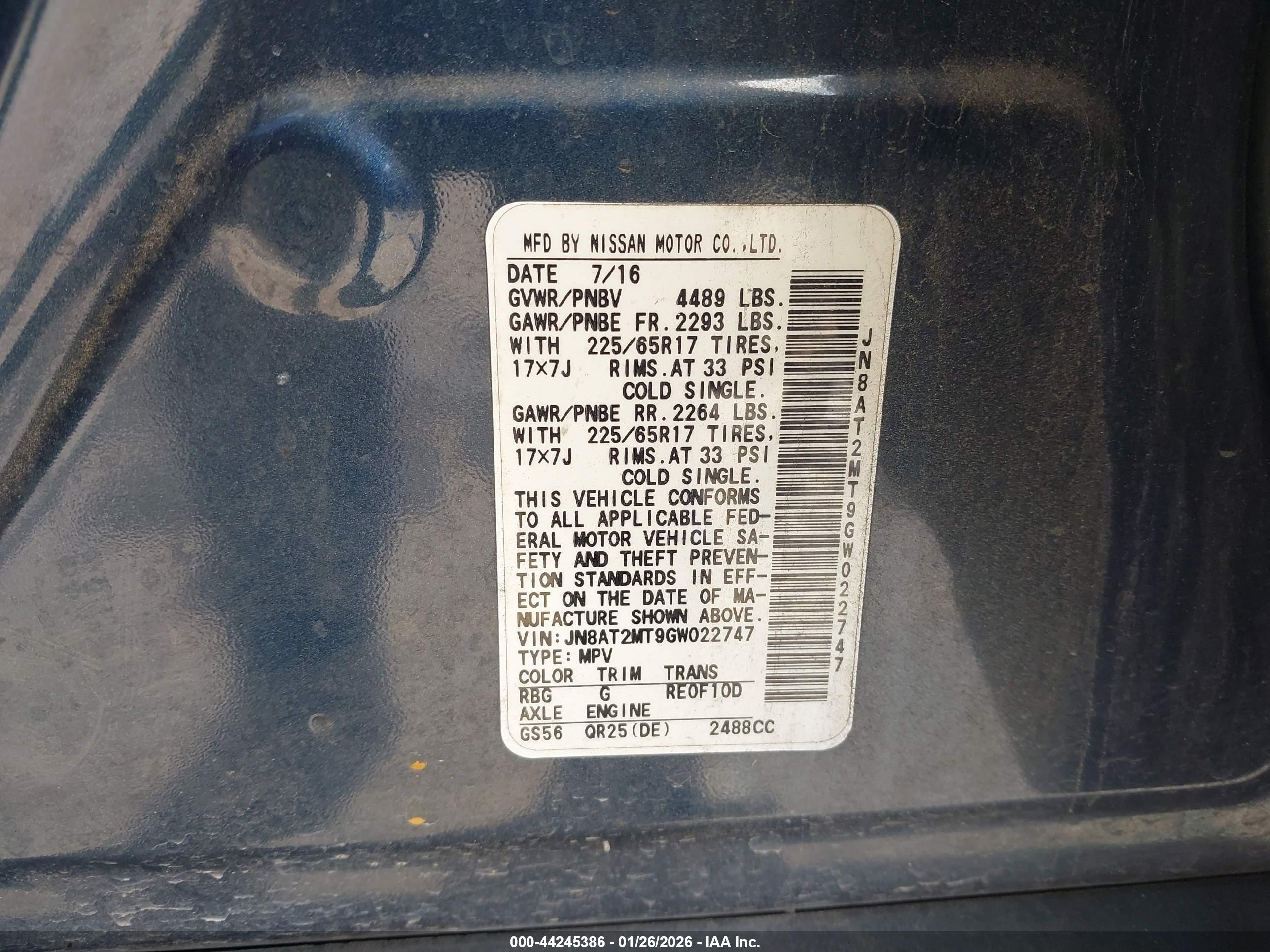 NISSAN ROGUE image 9