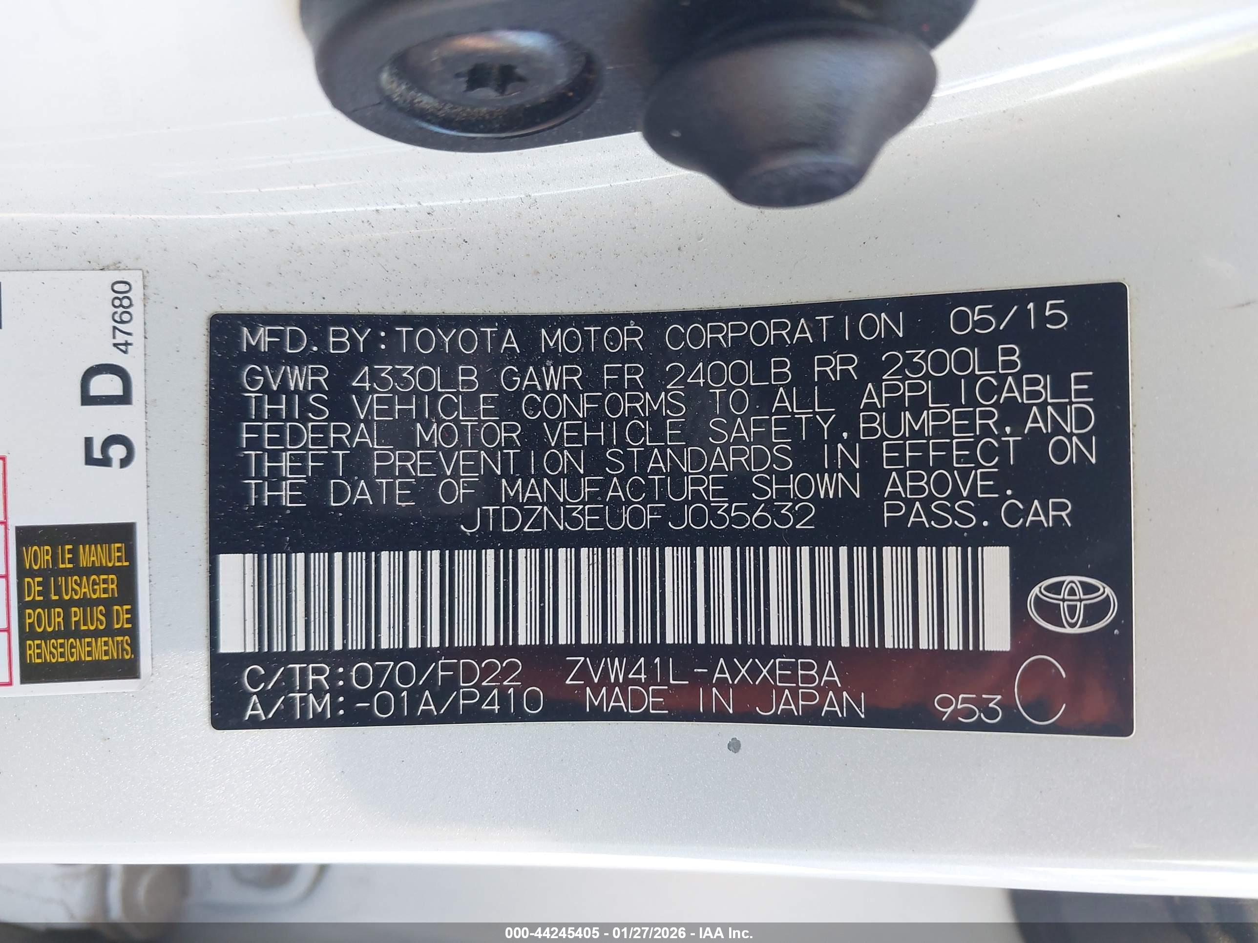 TOYOTA PRIUS image 9