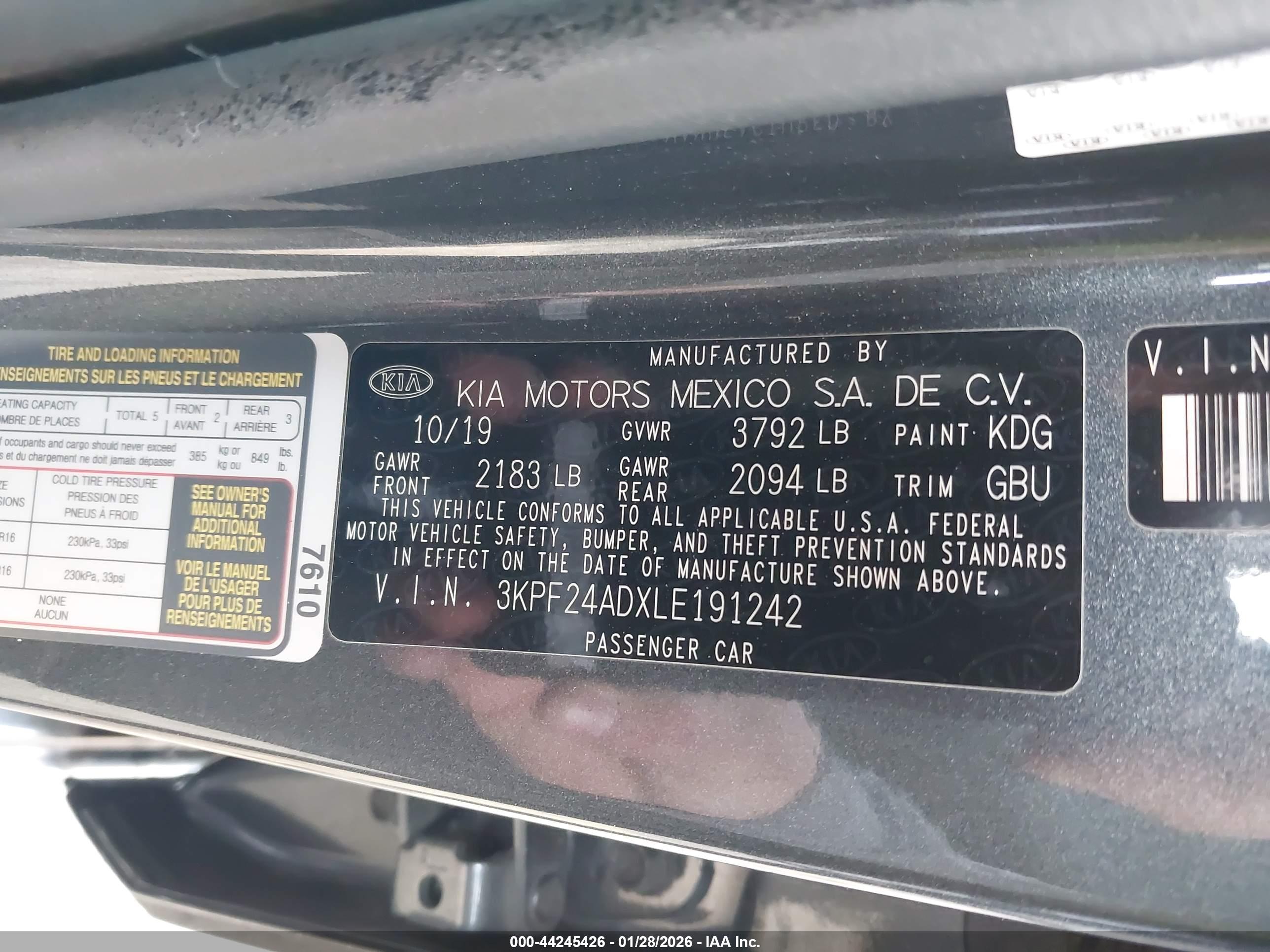 KIA FORTE image 9
